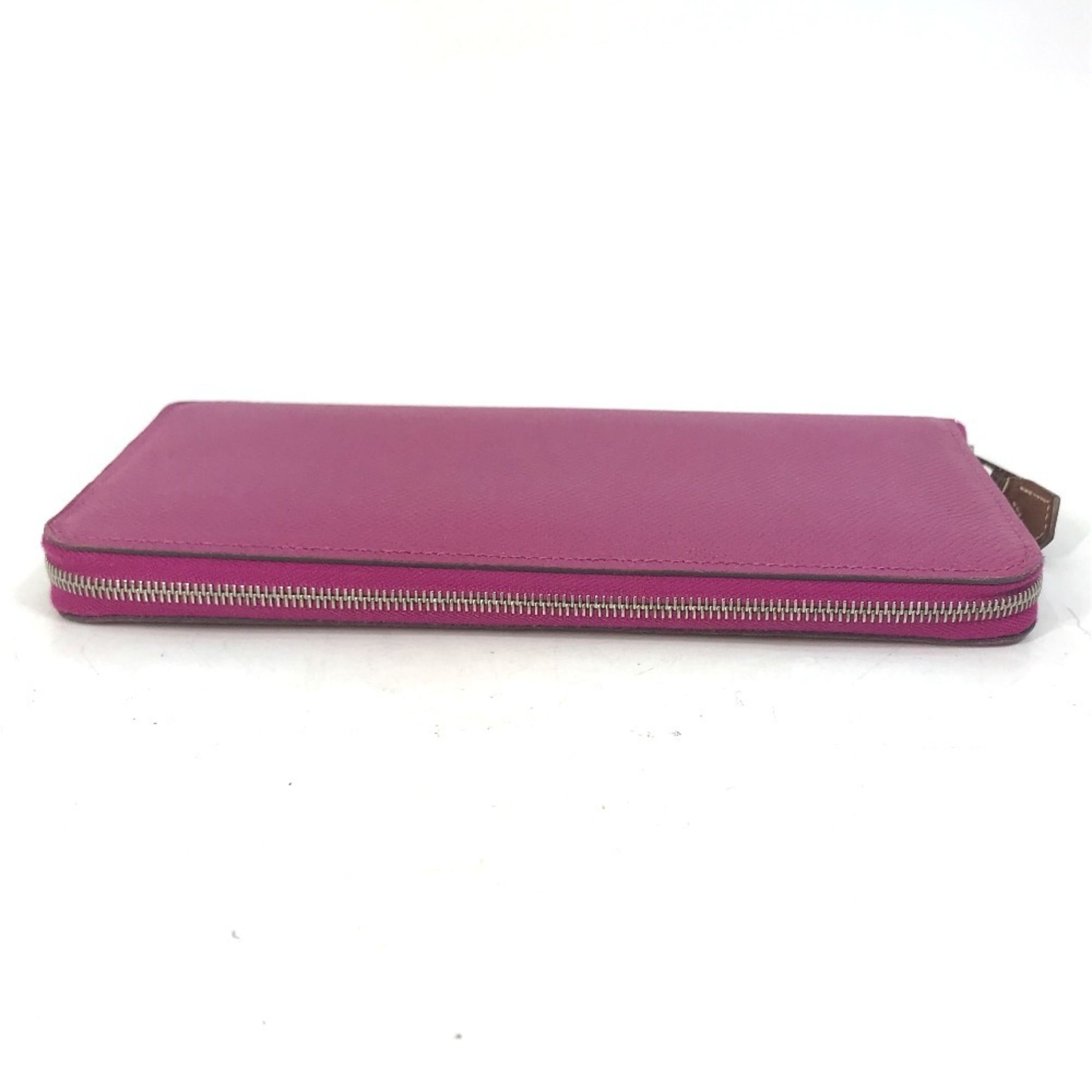 Silk'in Epsom Leather Long Wallet (Bi-Fold) (Pre-Owned) - Hermes - Modalova