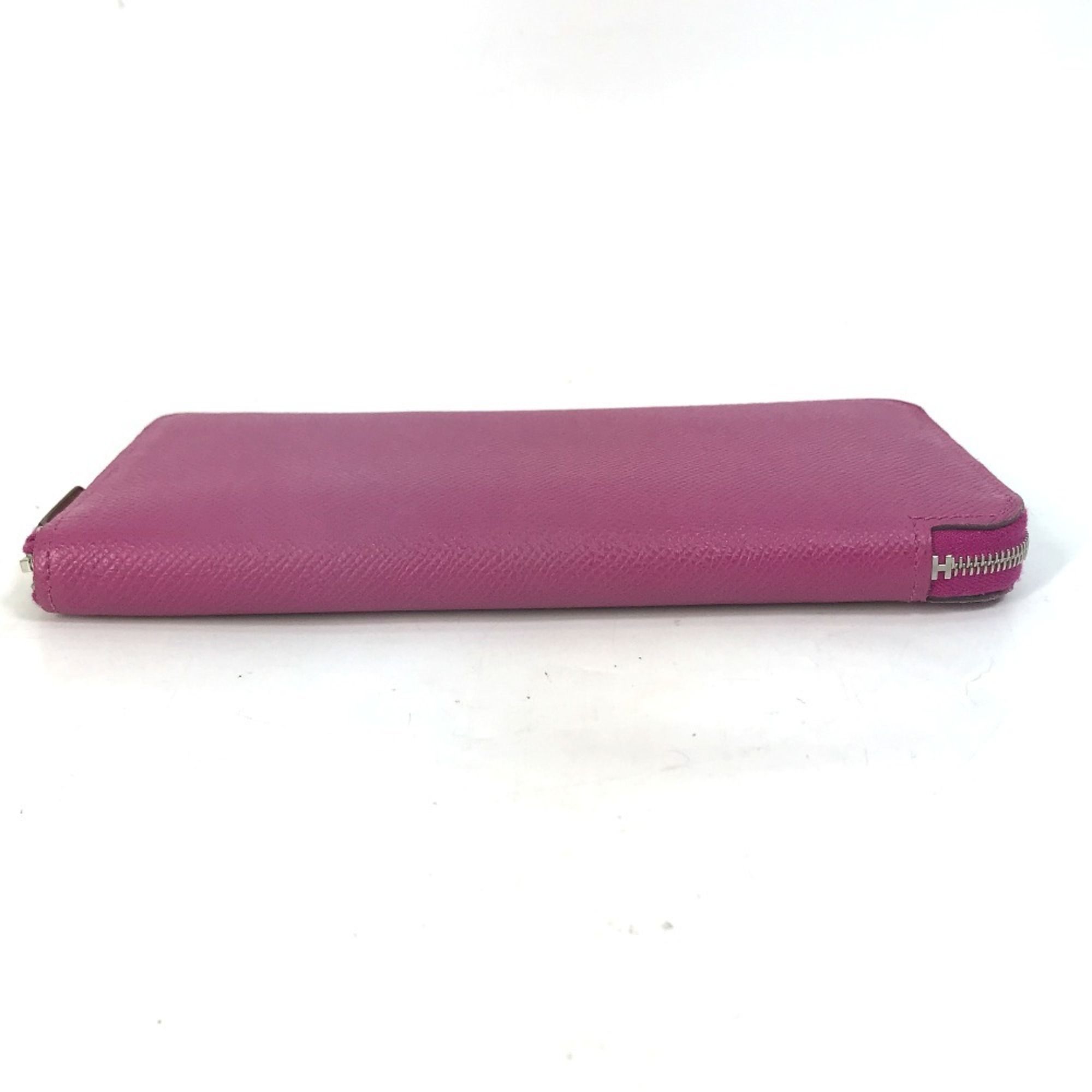 Silk'in Epsom Leather Long Wallet (Bi-Fold) (Pre-Owned) - Hermes - Modalova