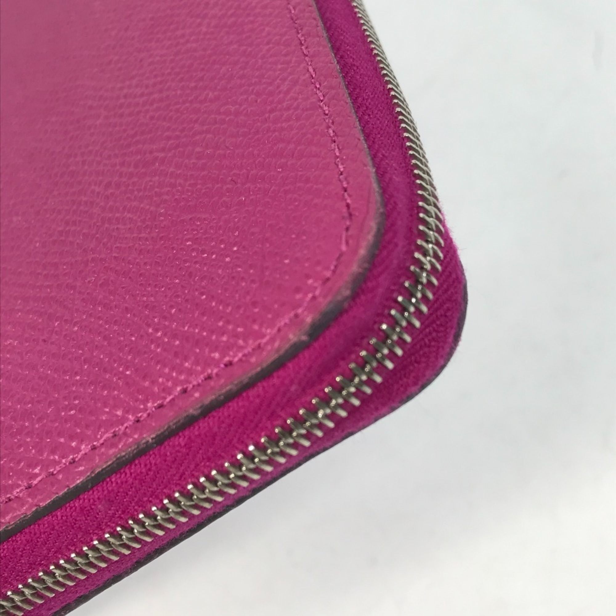 Silk'in Epsom Leather Long Wallet (Bi-Fold) (Pre-Owned) - Hermes - Modalova