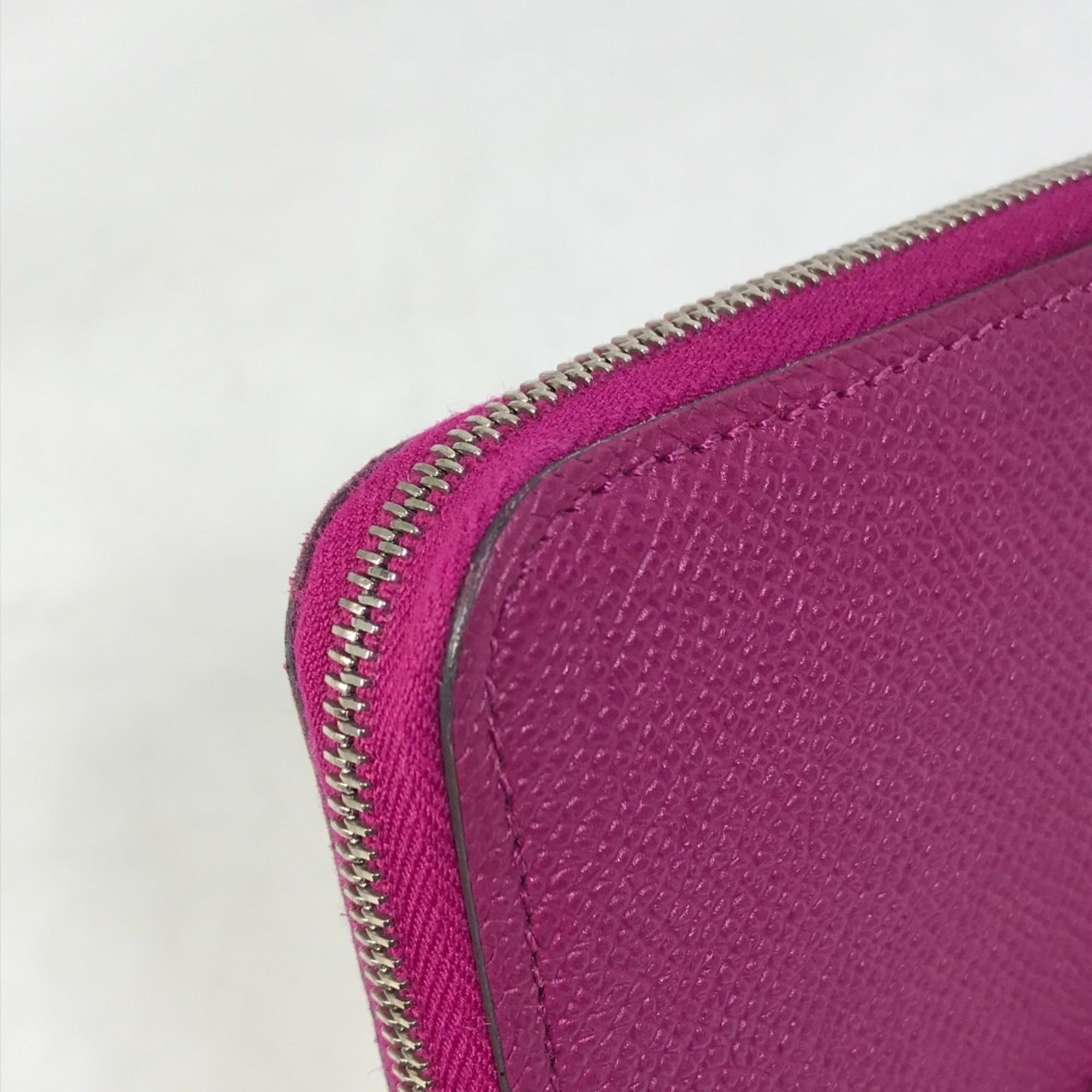 Silk'in Epsom Leather Long Wallet (Bi-Fold) (Pre-Owned) - Hermes - Modalova