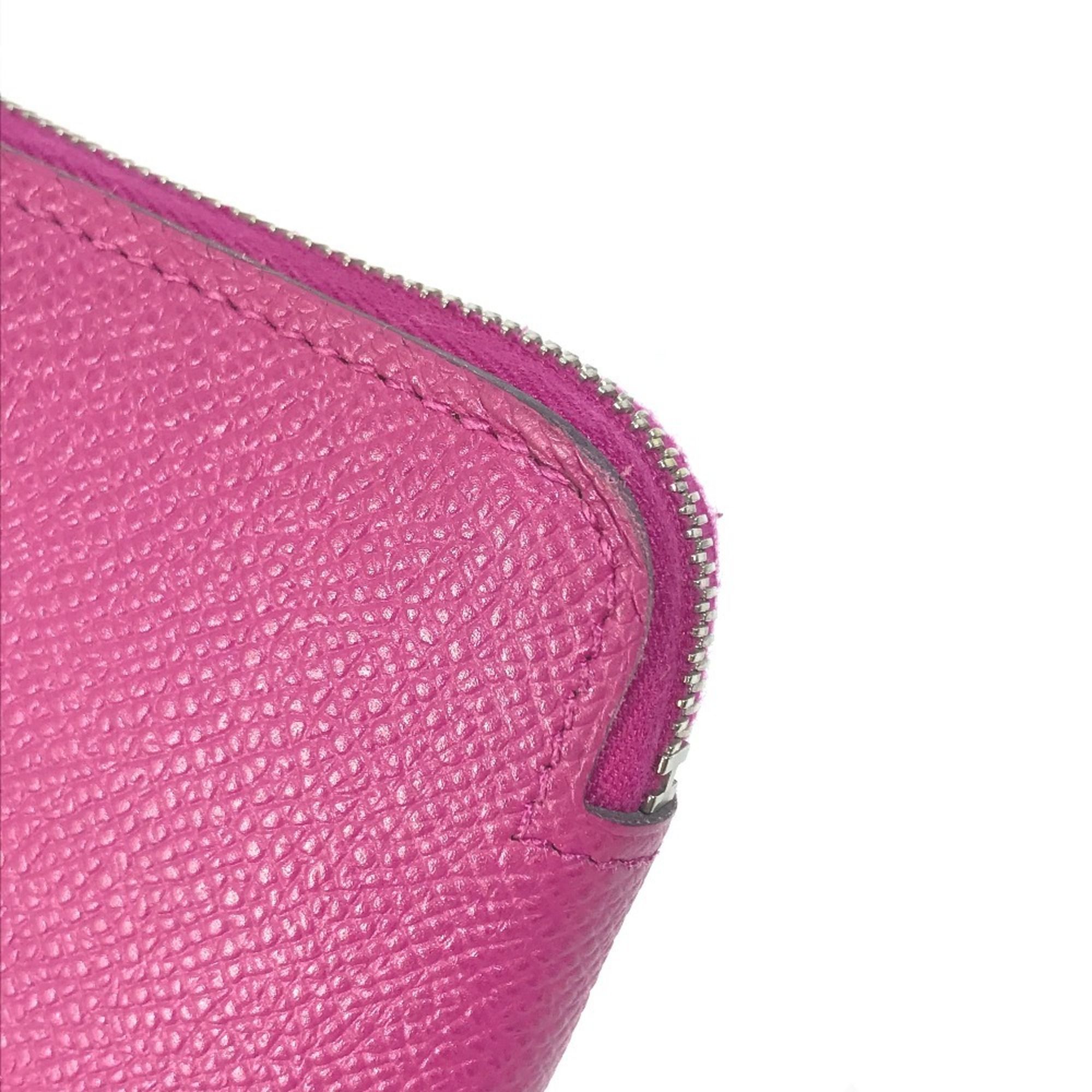 Silk'in Epsom Leather Long Wallet (Bi-Fold) (Pre-Owned) - Hermes - Modalova