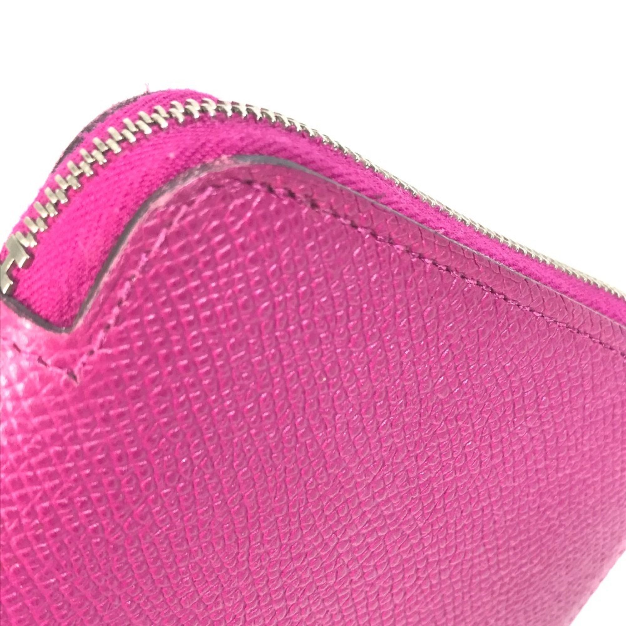 Silk'in Epsom Leather Long Wallet (Bi-Fold) (Pre-Owned) - Hermes - Modalova