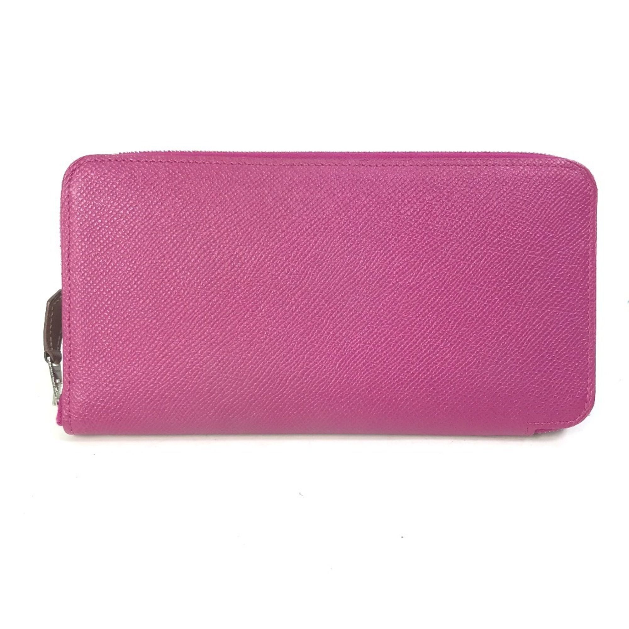 Silk'in Epsom Leather Long Wallet (Bi-Fold) (Pre-Owned) - Hermes - Modalova
