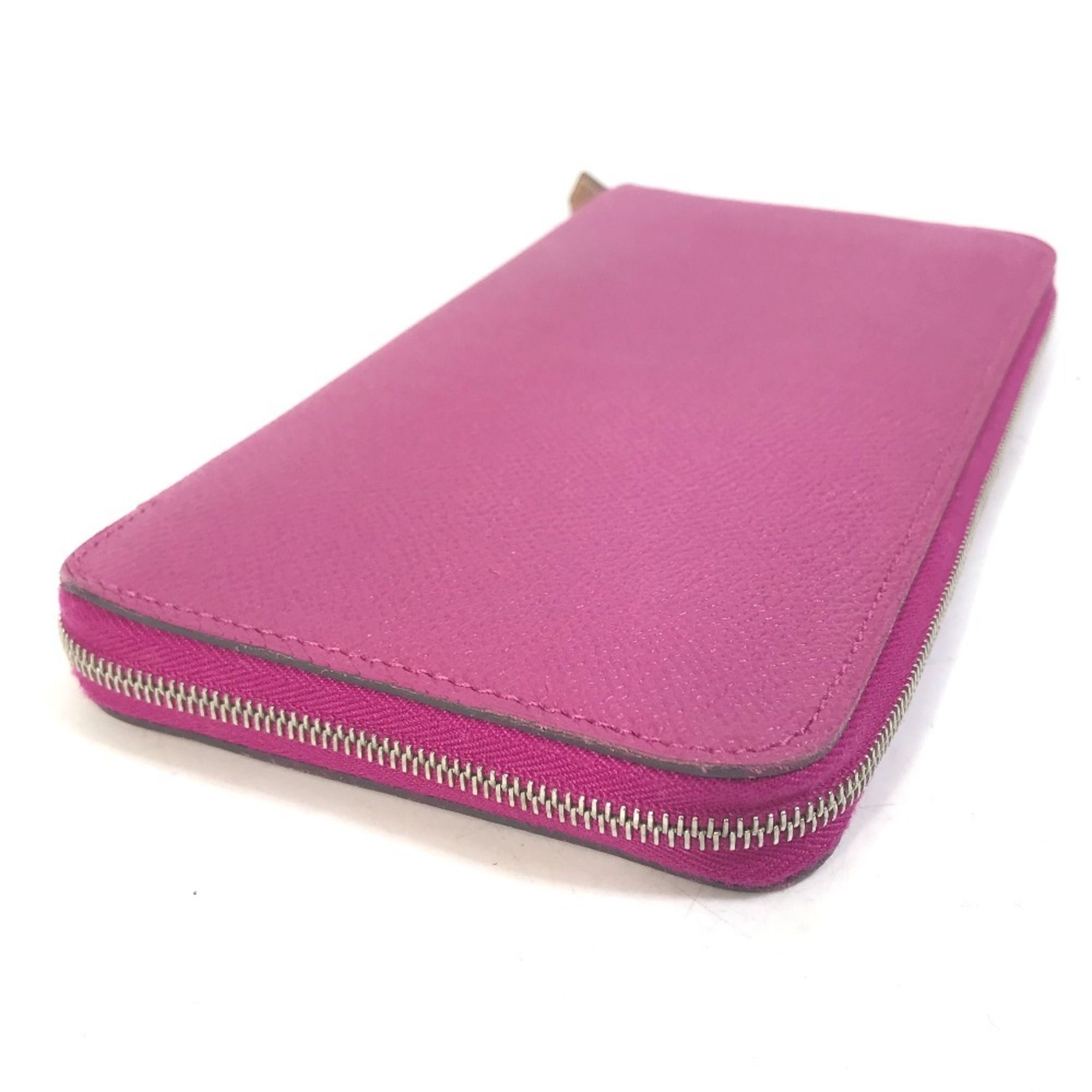 Silk'in Epsom Leather Long Wallet (Bi-Fold) (Pre-Owned) - Hermes - Modalova