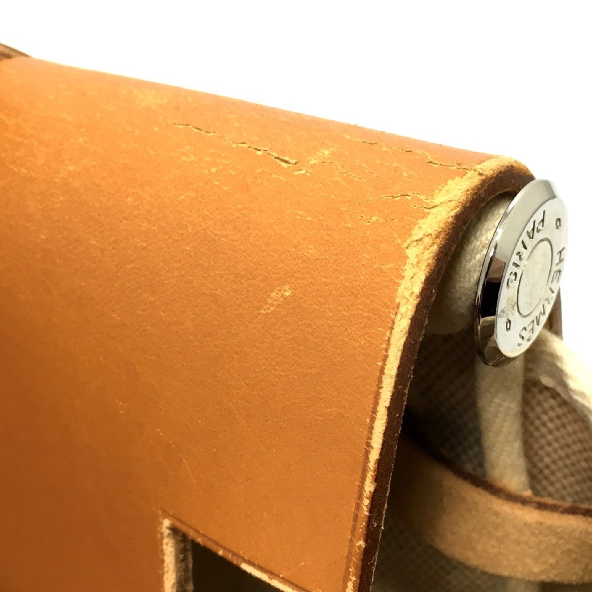 Her Bag Canvas Leather Backpack (Pre-Owned) - Hermes - Modalova