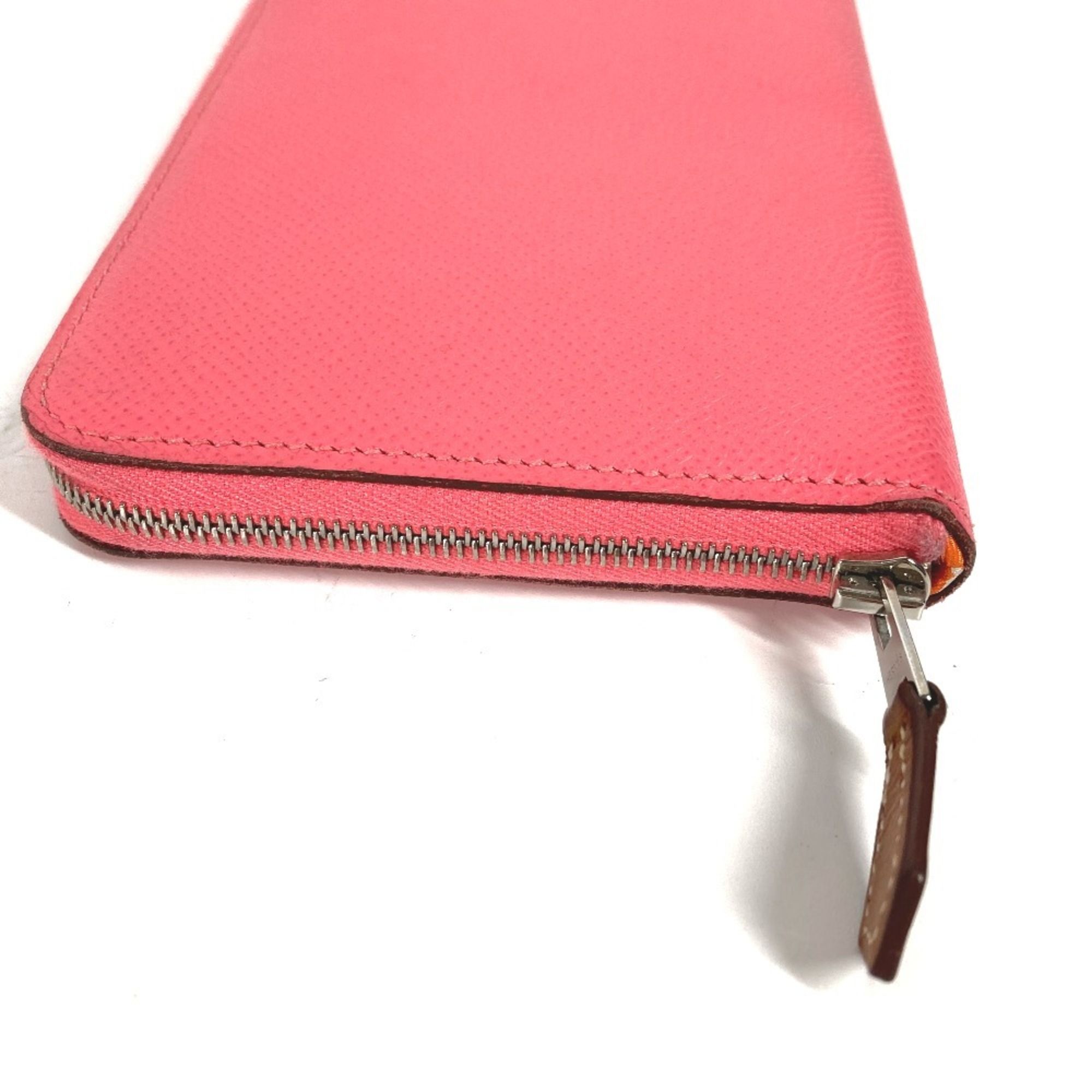 Silk'in Epsom Leather Long Wallet (Bi-Fold) (Pre-Owned) - Hermes - Modalova