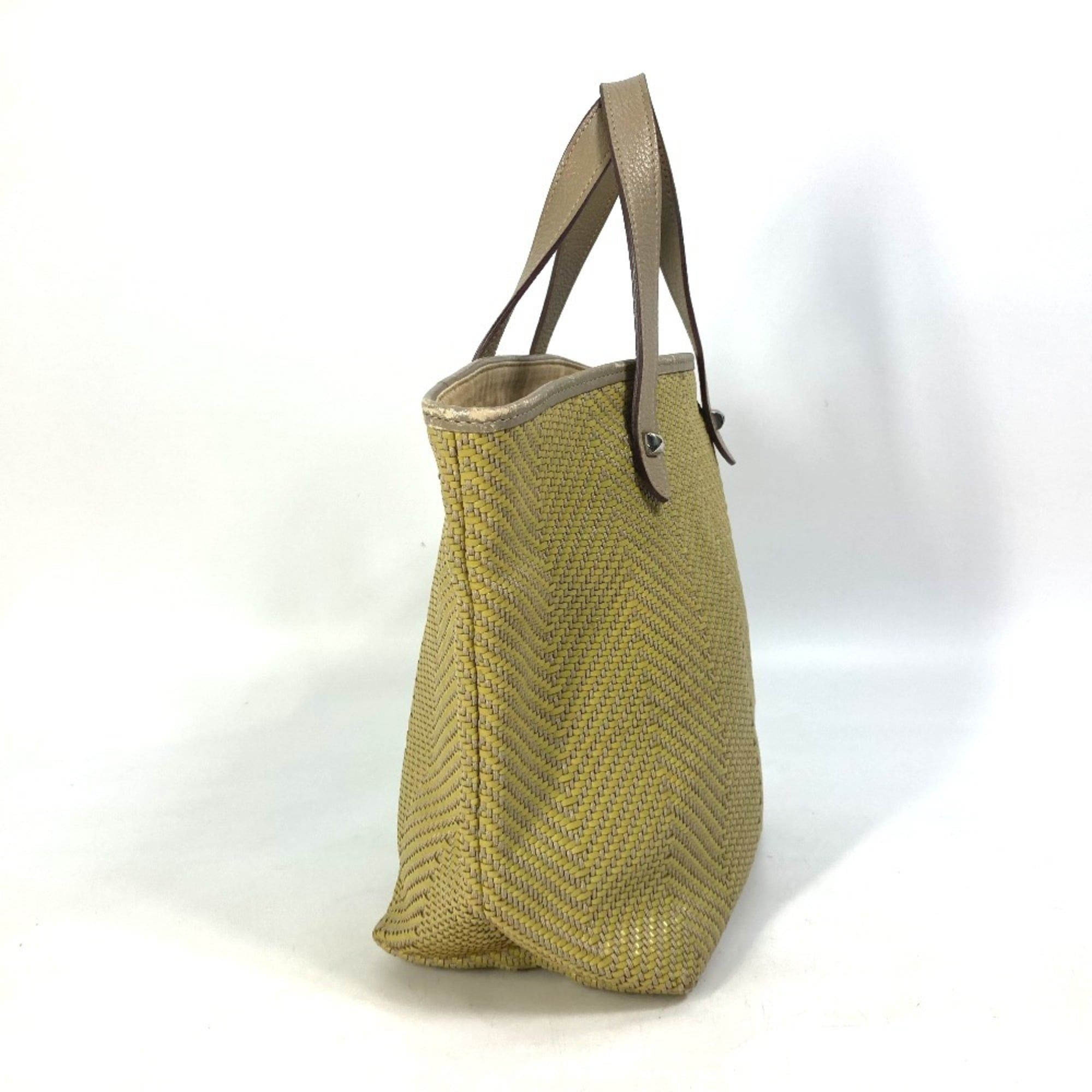 Leather Polyester Handbag Tote Bag (Pre-Owned) - Hermes - Modalova