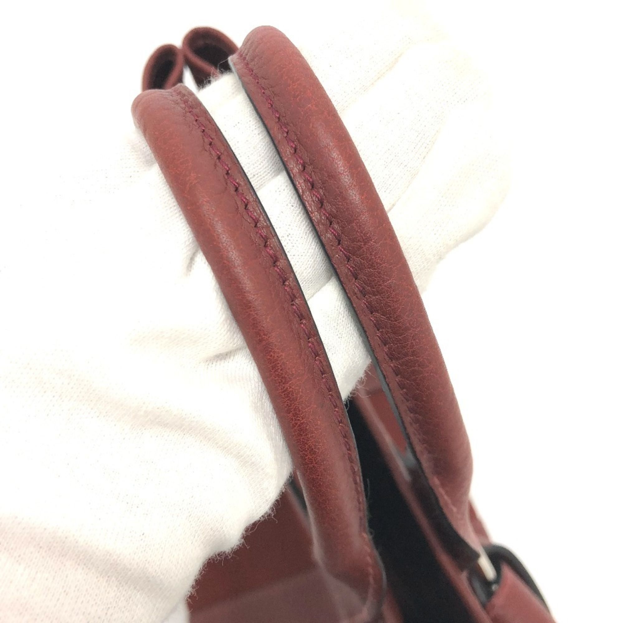 Canvas Leather Tote Bag (Pre-Owned) - Hermes - Modalova