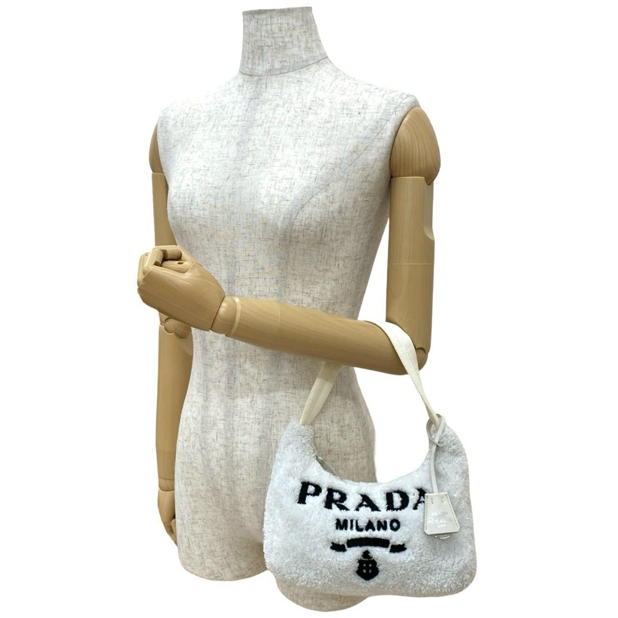 Pile Fabric Handbag Pouch (Pre-Owned) - Prada - Modalova