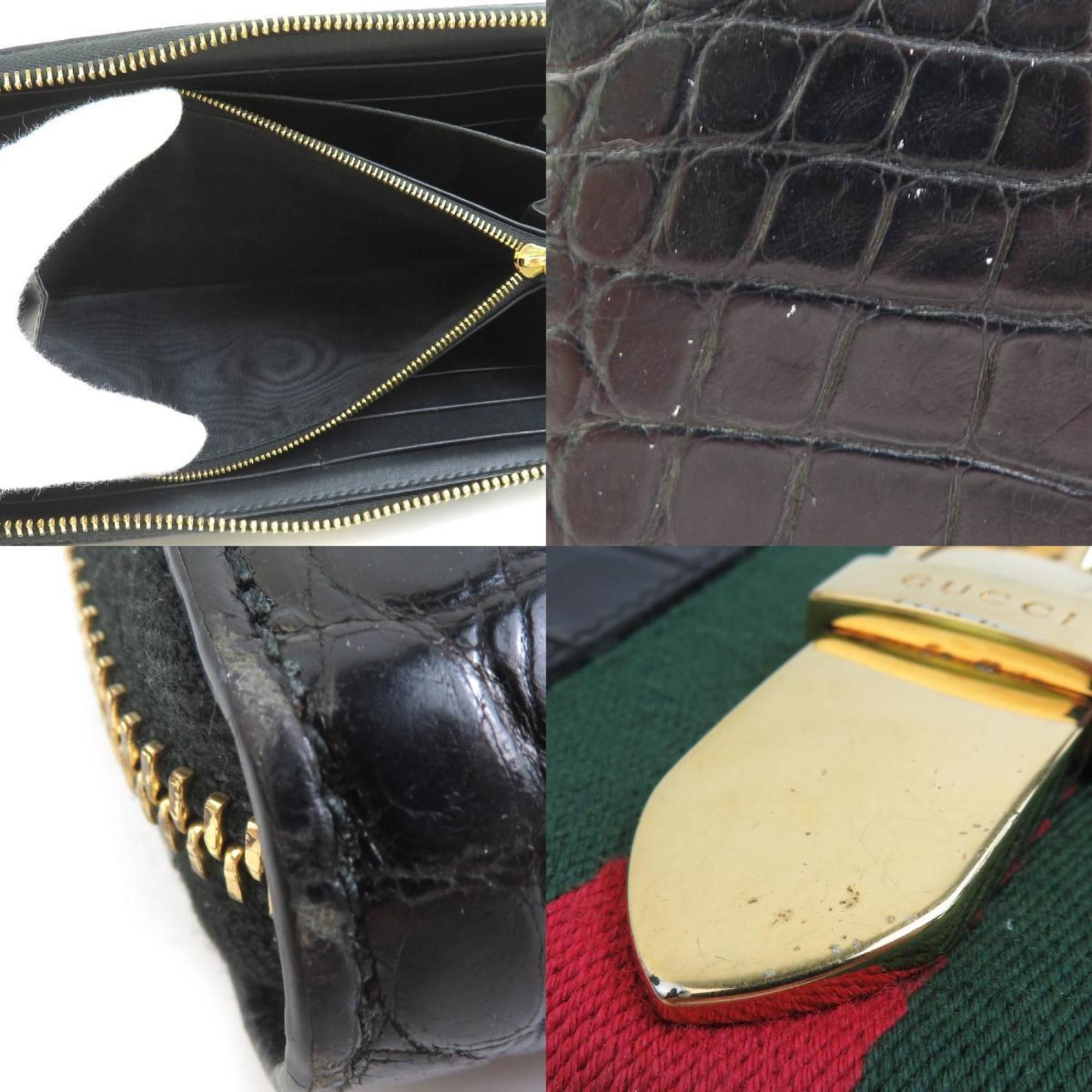 Leather Long Bill Wallet (Bi-Fold) (Pre-Owned) - Gucci - Modalova