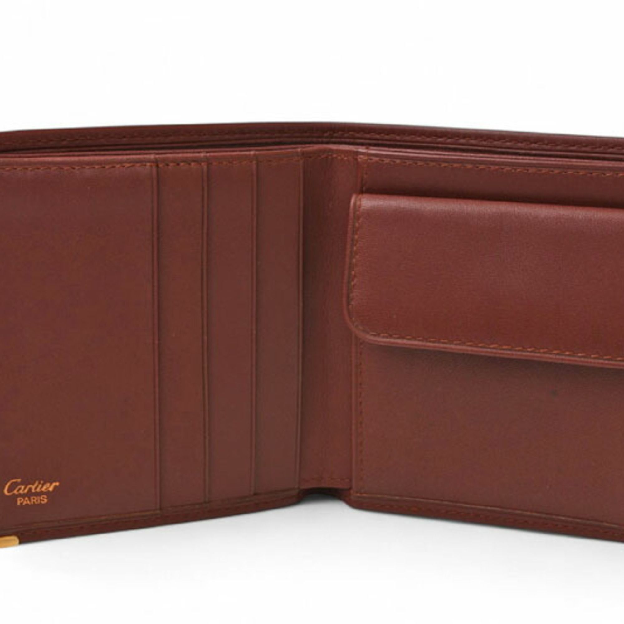 Leather Wallet (Bi-Fold) (Pre-Owned) - Cartier - Modalova