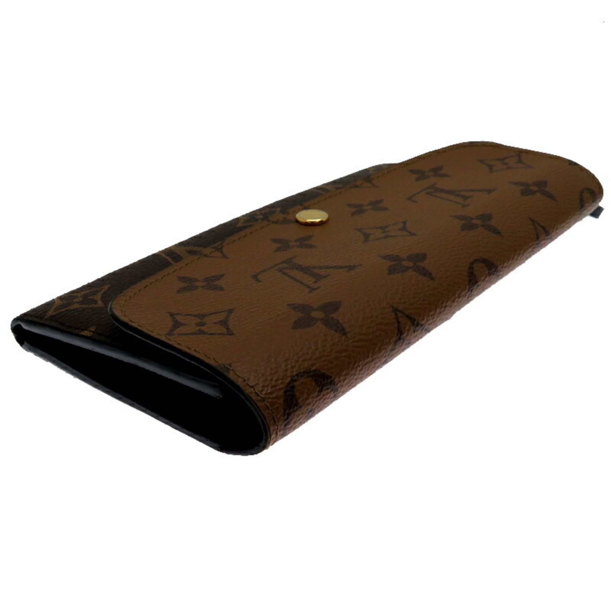 Monogram Reverse Long Wallet (Tri-Fold) (Pre-Owned) - Louis Vuitton - Modalova