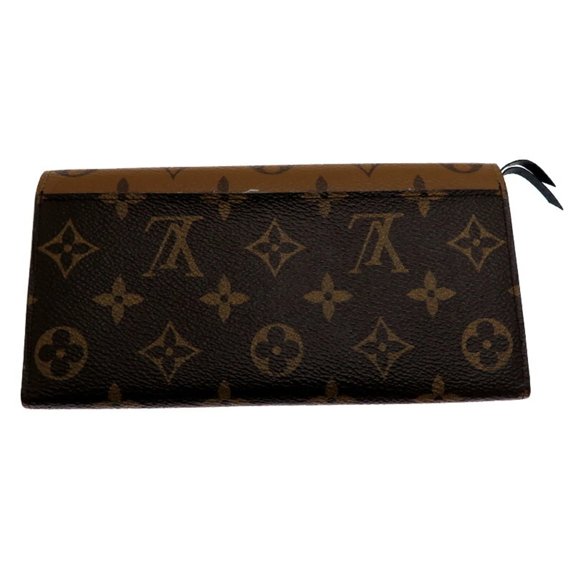 Monogram Reverse Long Wallet (Tri-Fold) (Pre-Owned) - Louis Vuitton - Modalova