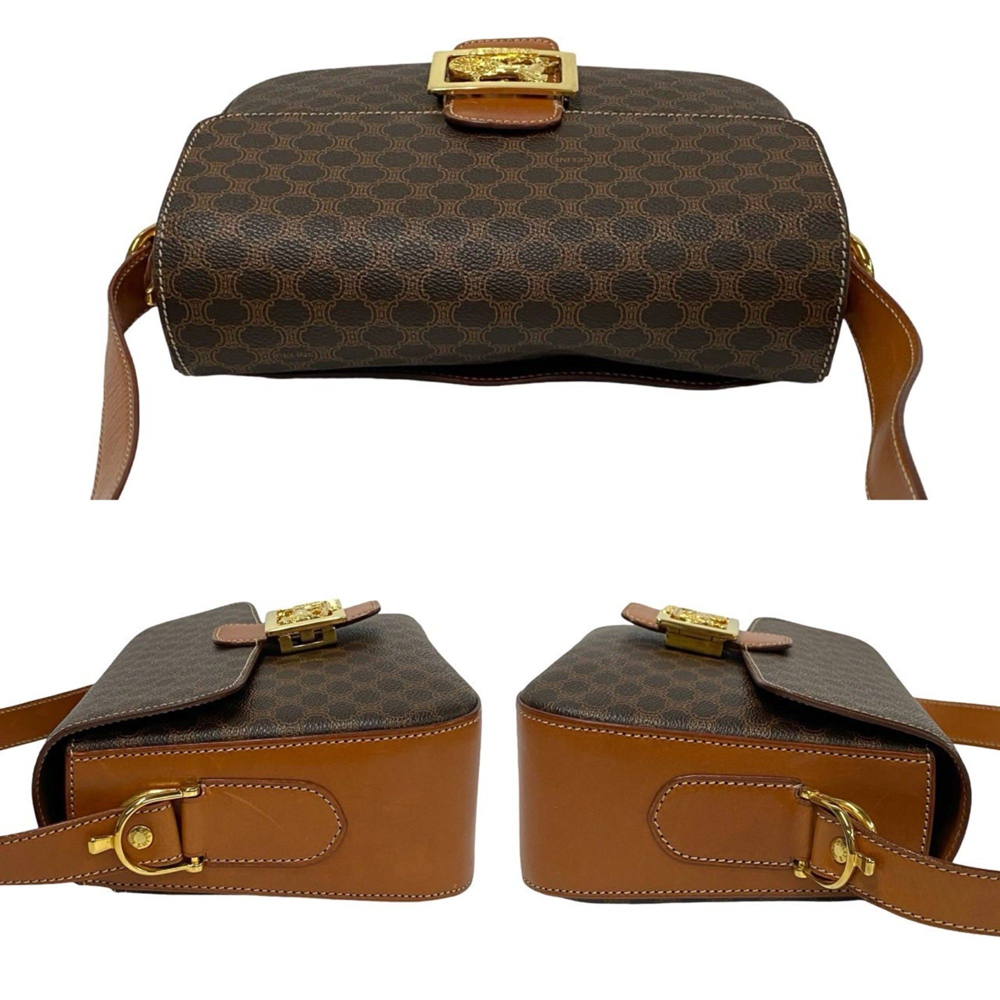 Leather Pvc Pochette Shoulder Bag (Pre-Owned) - Celine - Modalova
