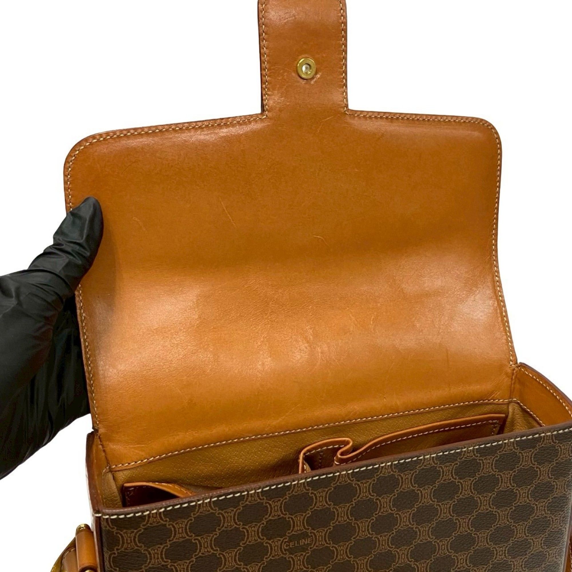 Leather Pvc Pochette Shoulder Bag (Pre-Owned) - Celine - Modalova