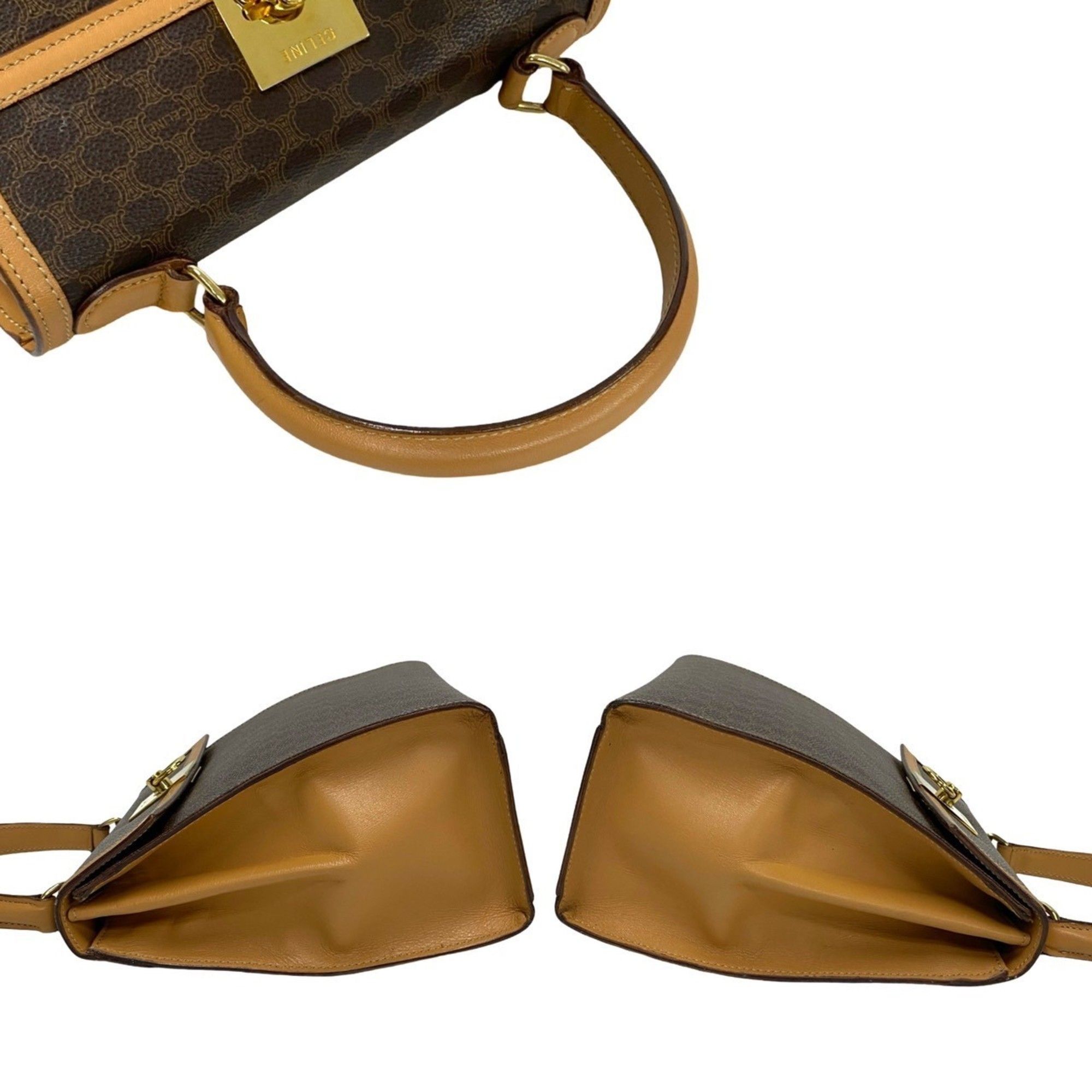 Leather Pvc Handbag Shoulder Bag (Pre-Owned) - Celine - Modalova