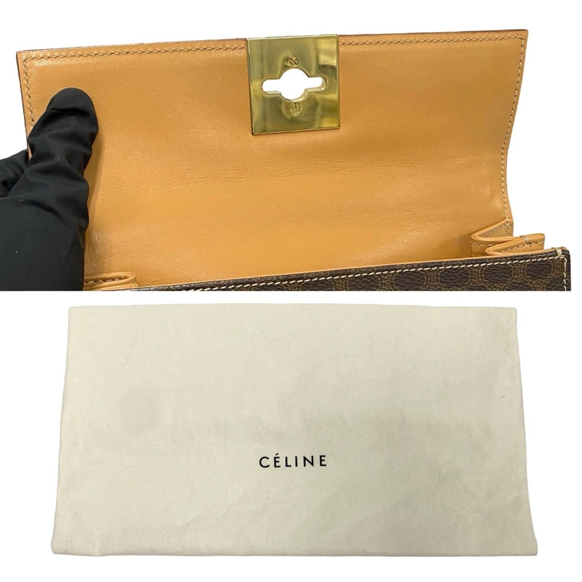 Leather Pvc Handbag Shoulder Bag (Pre-Owned) - Celine - Modalova