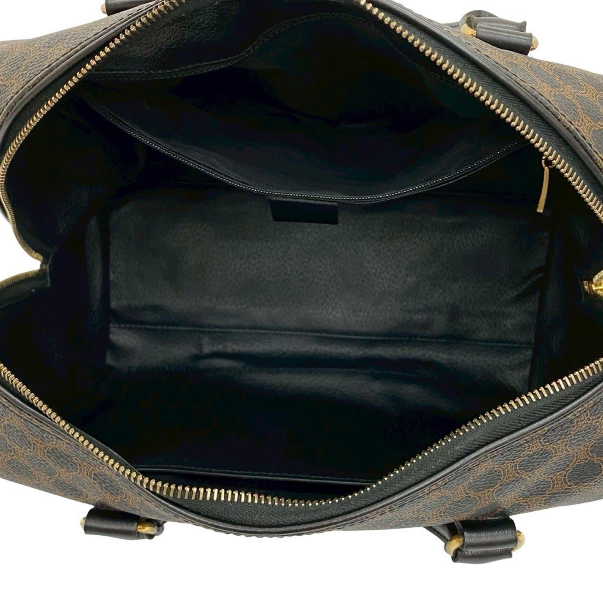 Leather Pvc Boston Bag Handbag (Pre-Owned) - Celine - Modalova