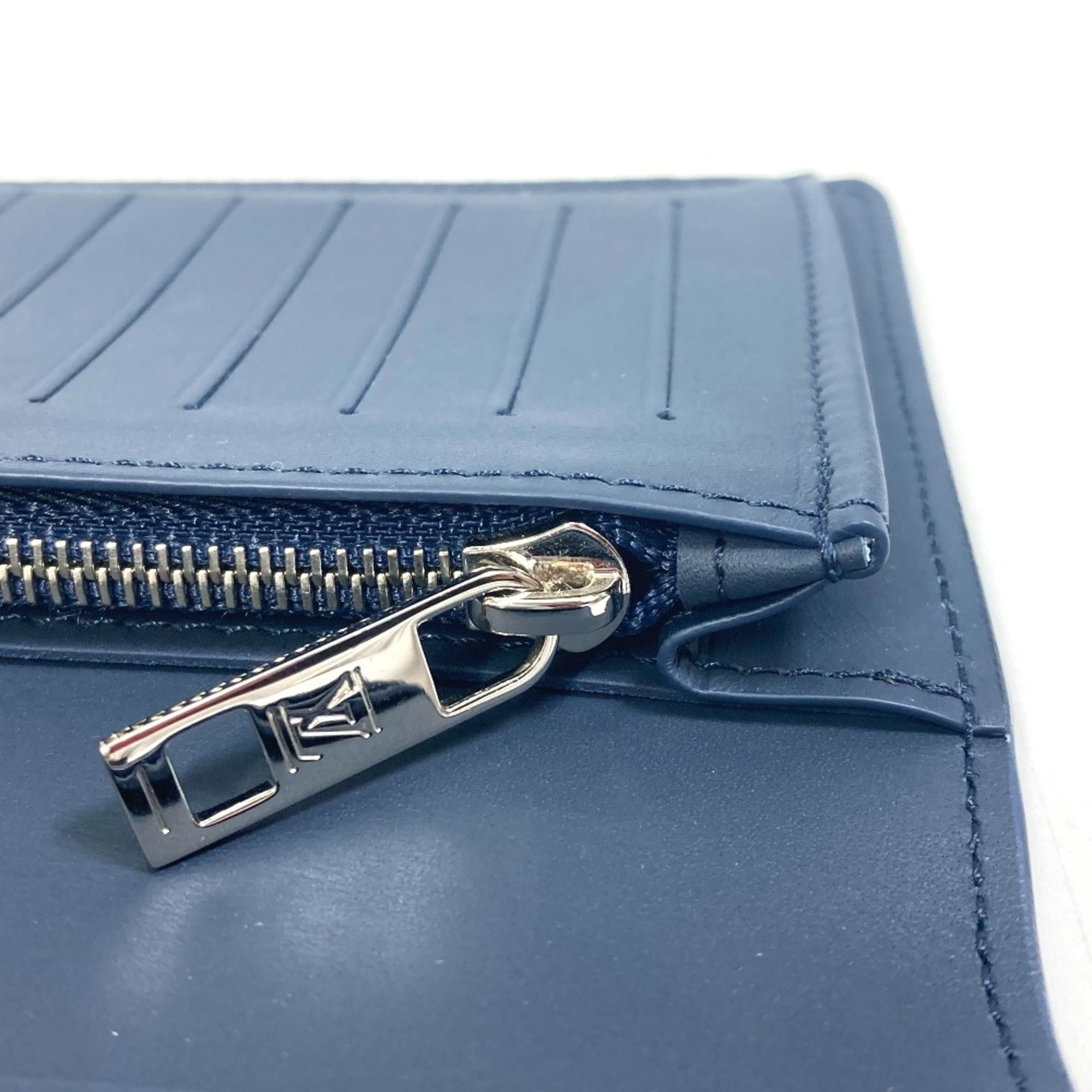 Leather Long Wallet (Bi-Fold) (Pre-Owned) - Louis Vuitton - Modalova