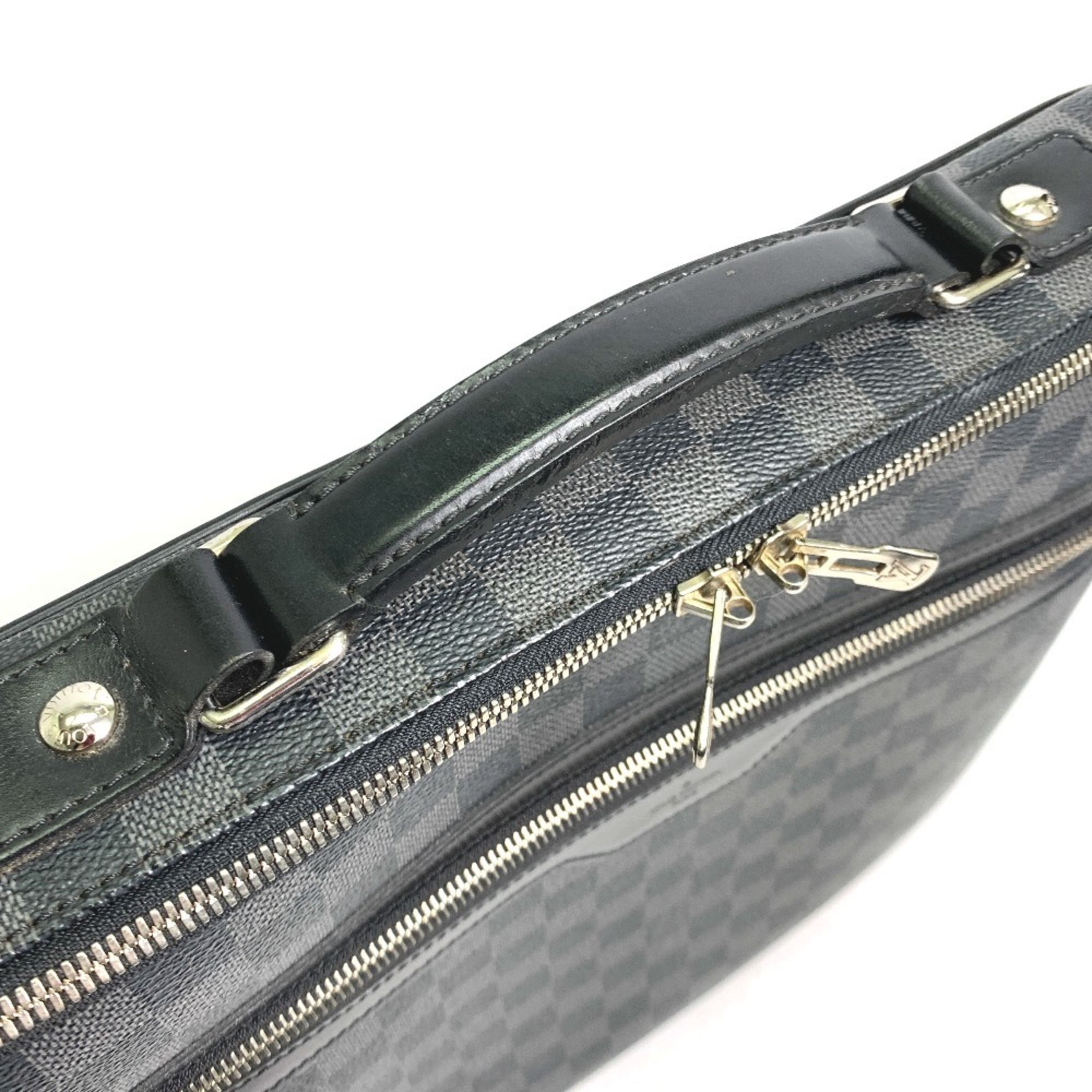 Damier Graphite Damier Graphite Shoulder Bag (Pre-Owned) - Louis Vuitton - Modalova