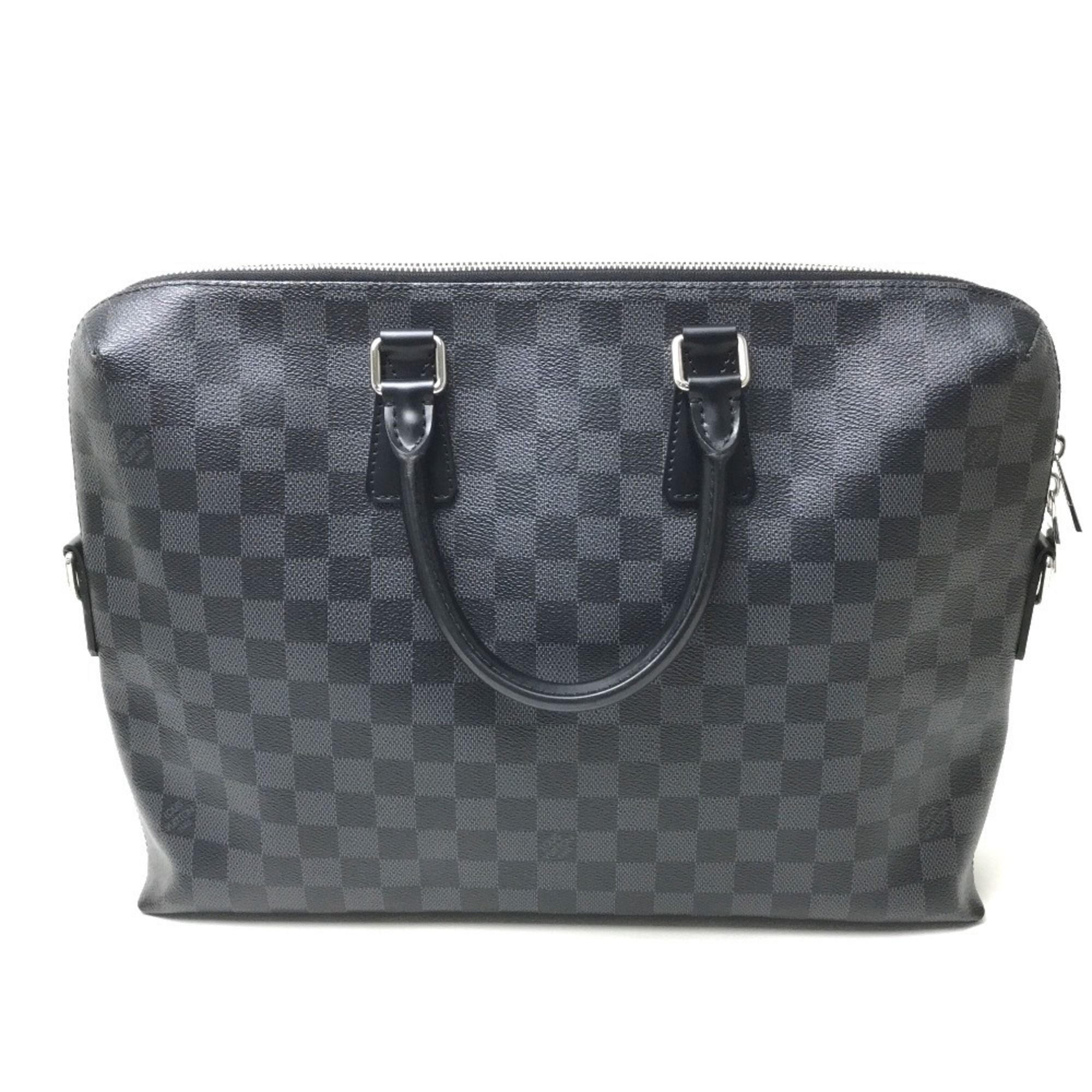 Damier Graphite Damier Graphite Briefcase (Pre-Owned) - Louis Vuitton - Modalova