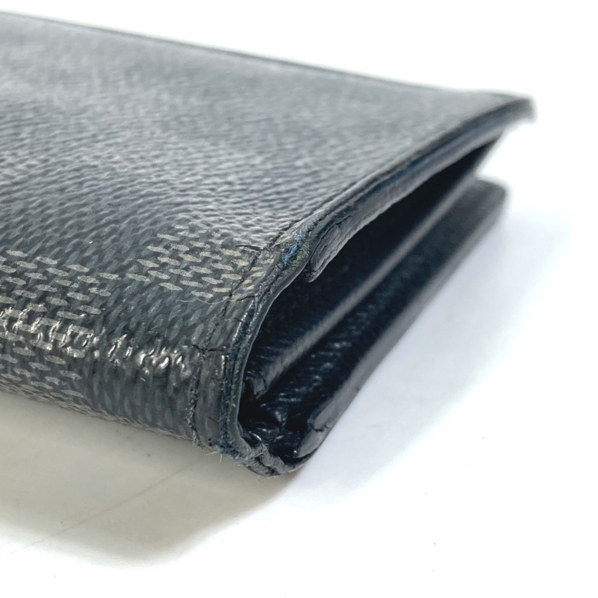 Damier Graphite Damier Graphite Long Wallet (Bi-Fold) (Pre-Owned) - Louis Vuitton - Modalova