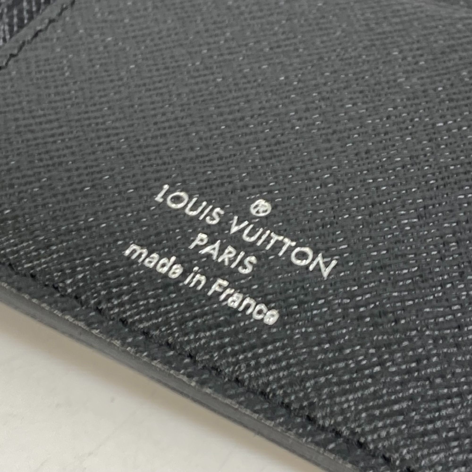 Damier Graphite Damier Graphite Long Wallet (Bi-Fold) (Pre-Owned) - Louis Vuitton - Modalova