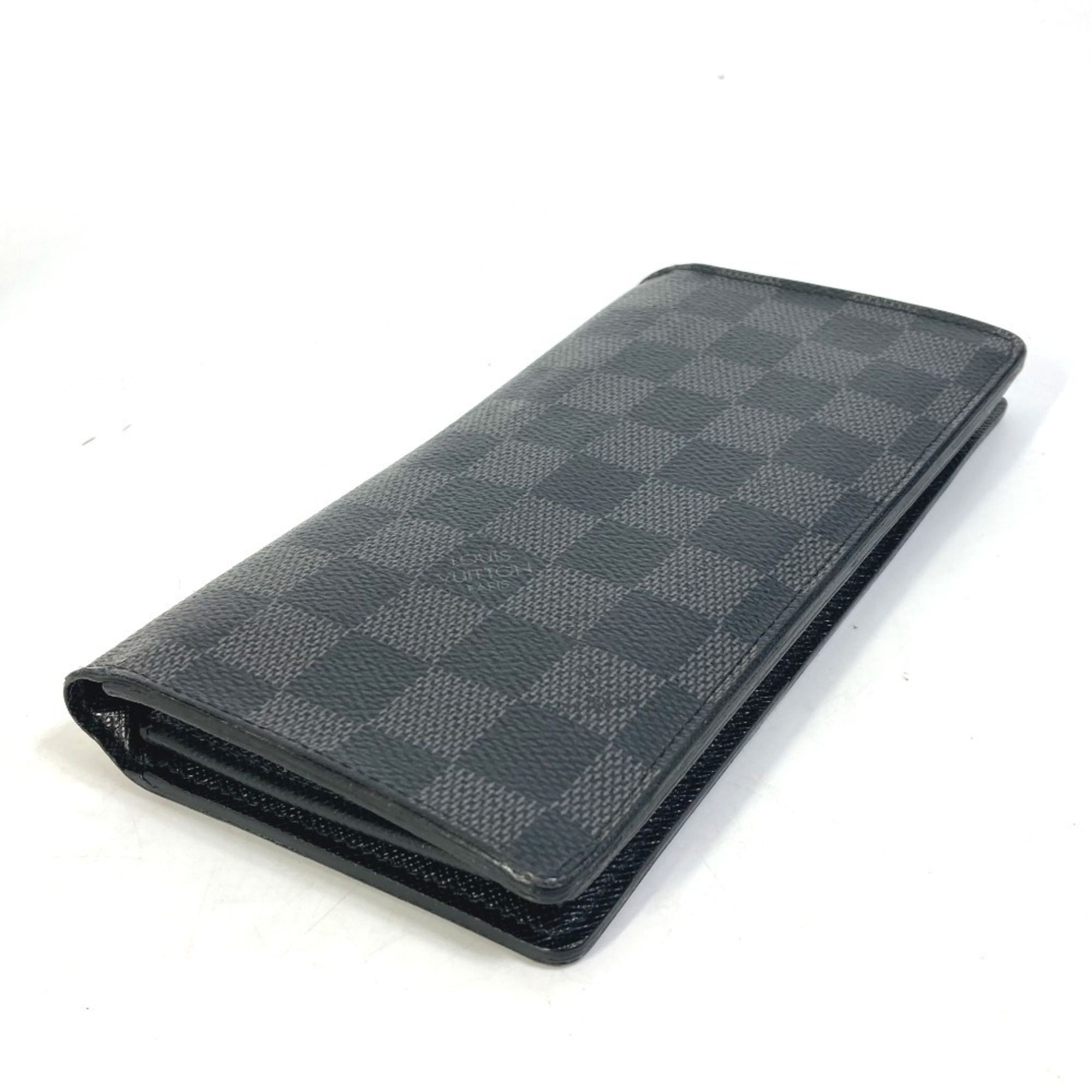 Damier Graphite Damier Graphite Long Wallet (Bi-Fold) (Pre-Owned) - Louis Vuitton - Modalova