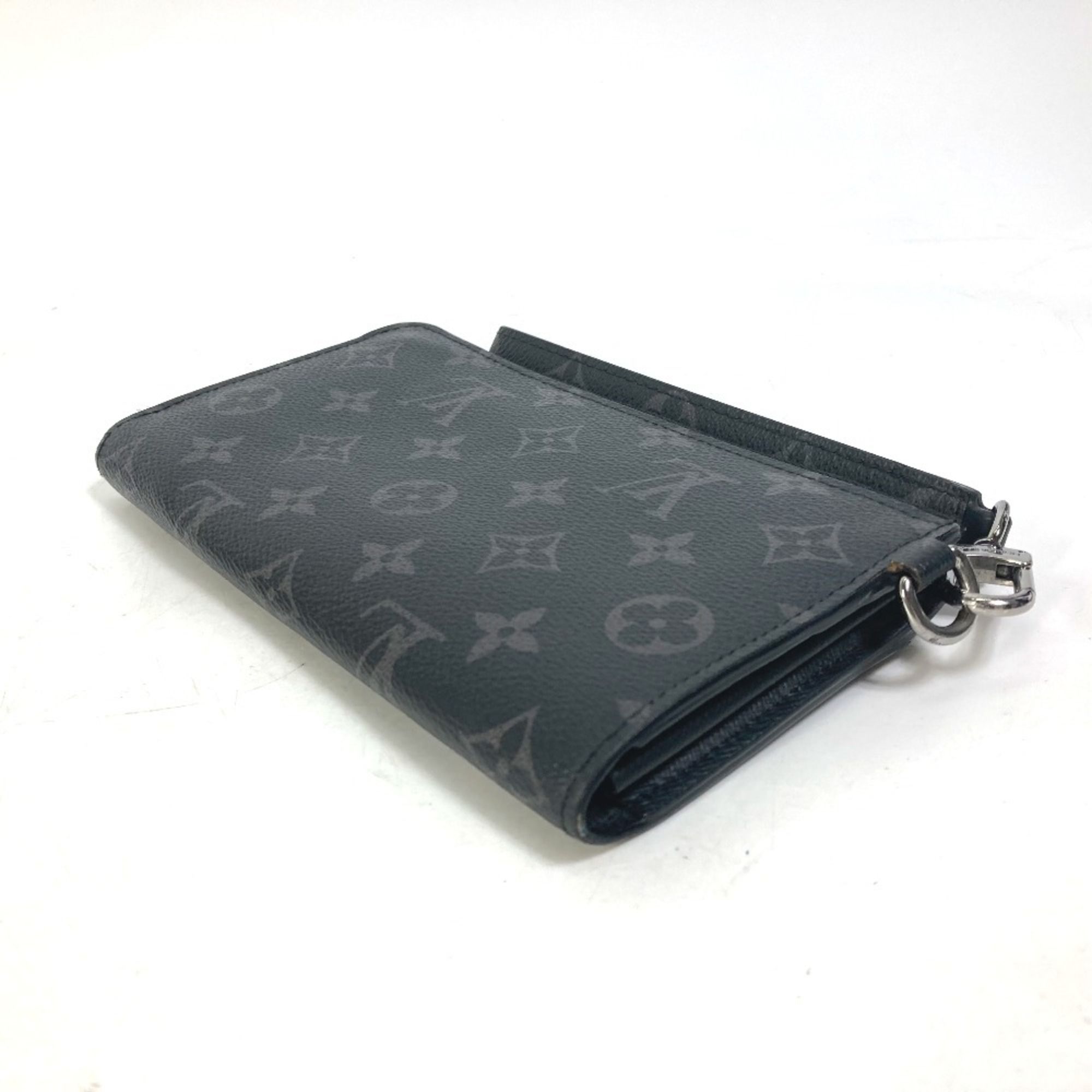 Monogram Eclipse Monogram Eclipse Long Wallet (Bi-Fold) (Pre-Owned) - Louis Vuitton - Modalova