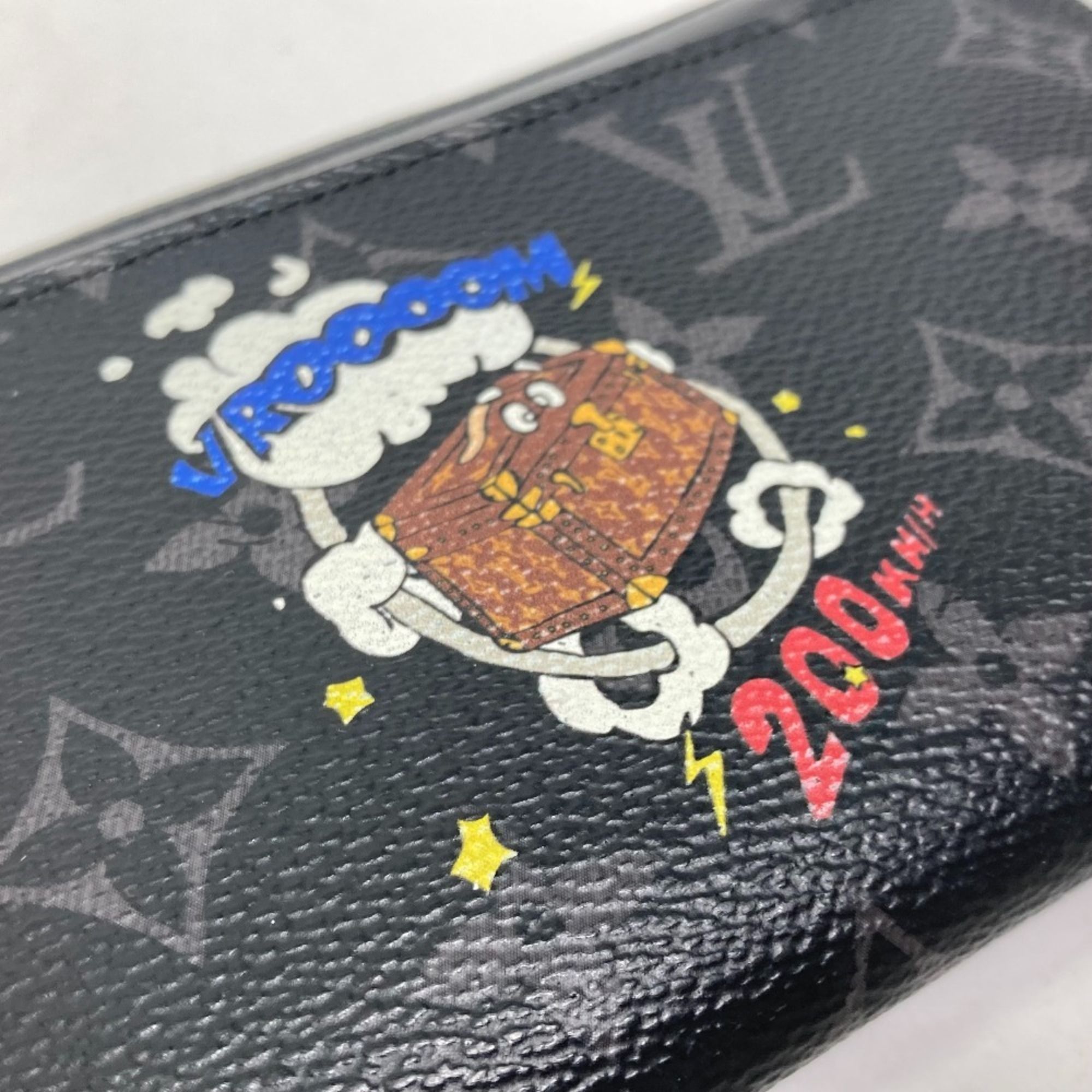 Monogram Eclipse Monogram Eclipse Long Wallet (Bi-Fold) (Pre-Owned) - Louis Vuitton - Modalova