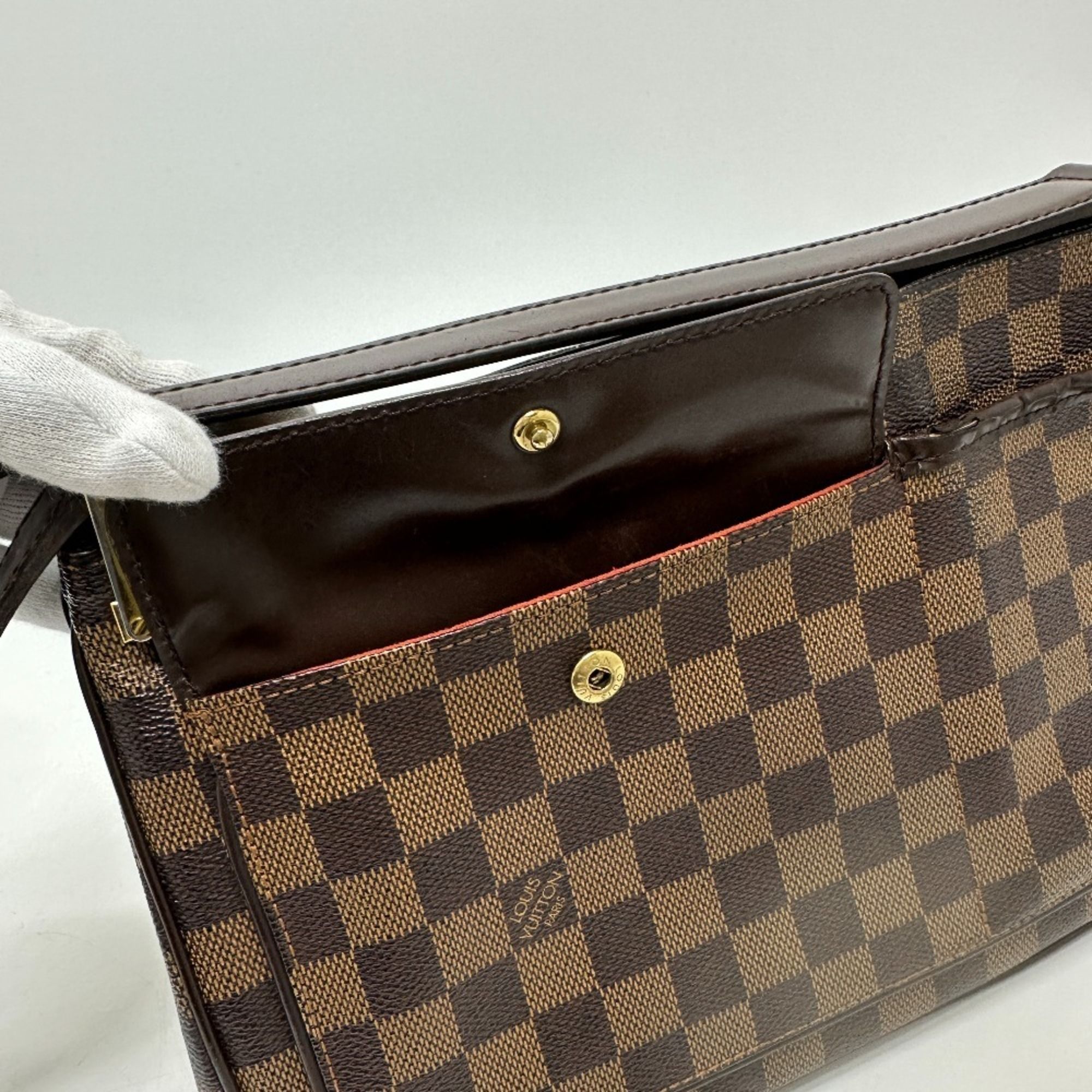 Damier Damier Canvas Shoulder Bag (Pre-Owned) - Louis Vuitton - Modalova