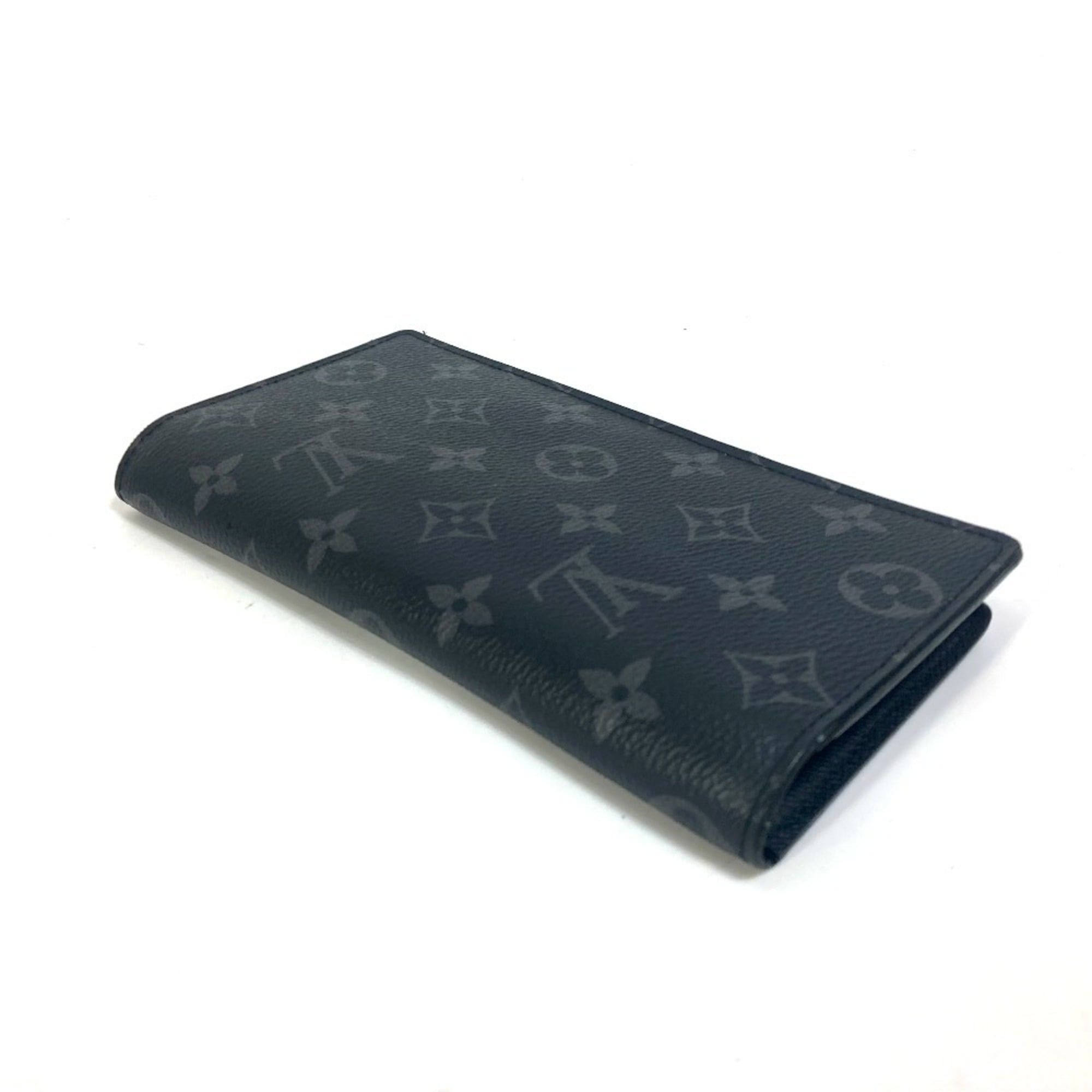 Monogram Eclipse Monogram Eclipse Long Wallet (Bi-Fold) (Pre-Owned) - Louis Vuitton - Modalova