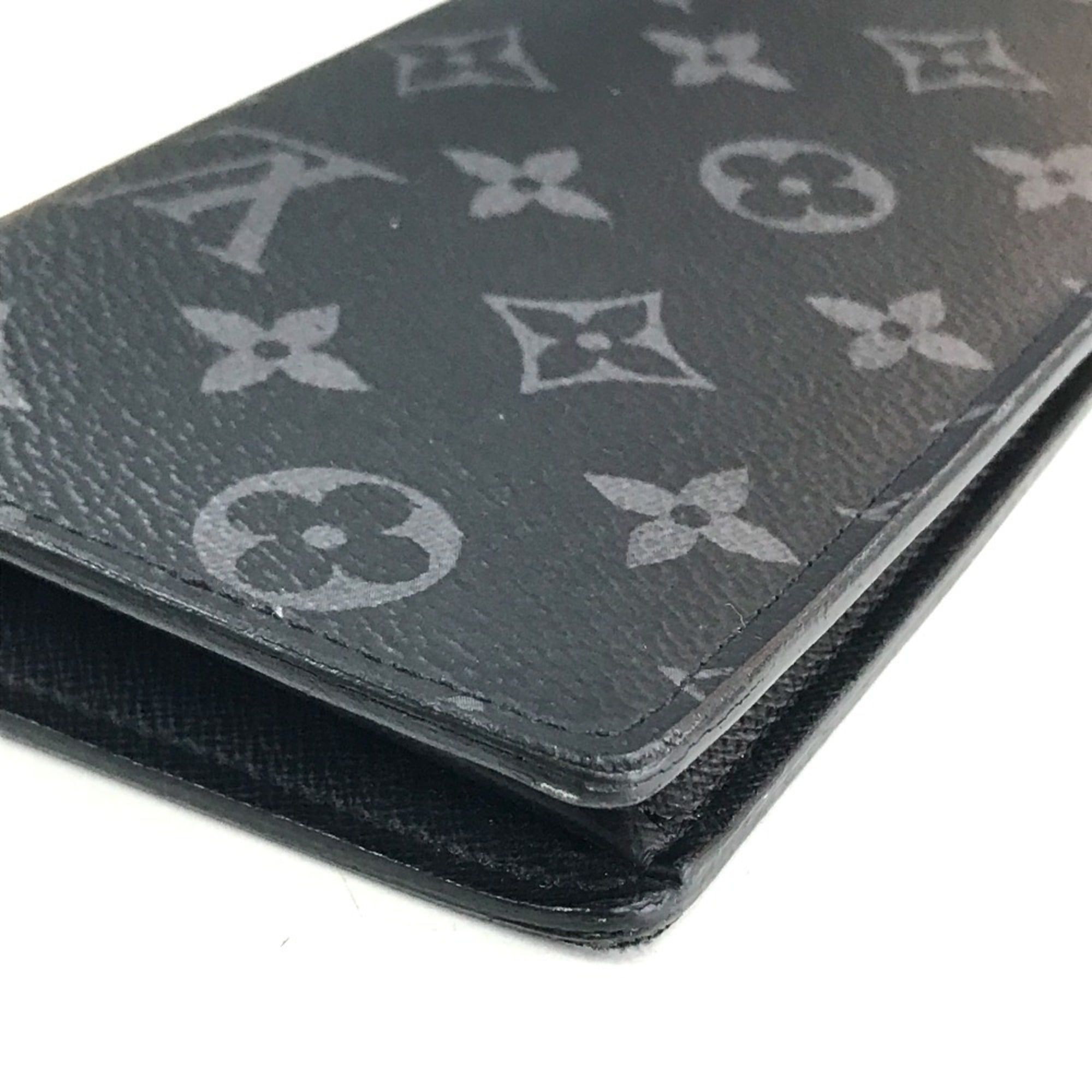 Monogram Eclipse Monogram Eclipse Long Wallet (Bi-Fold) (Pre-Owned) - Louis Vuitton - Modalova