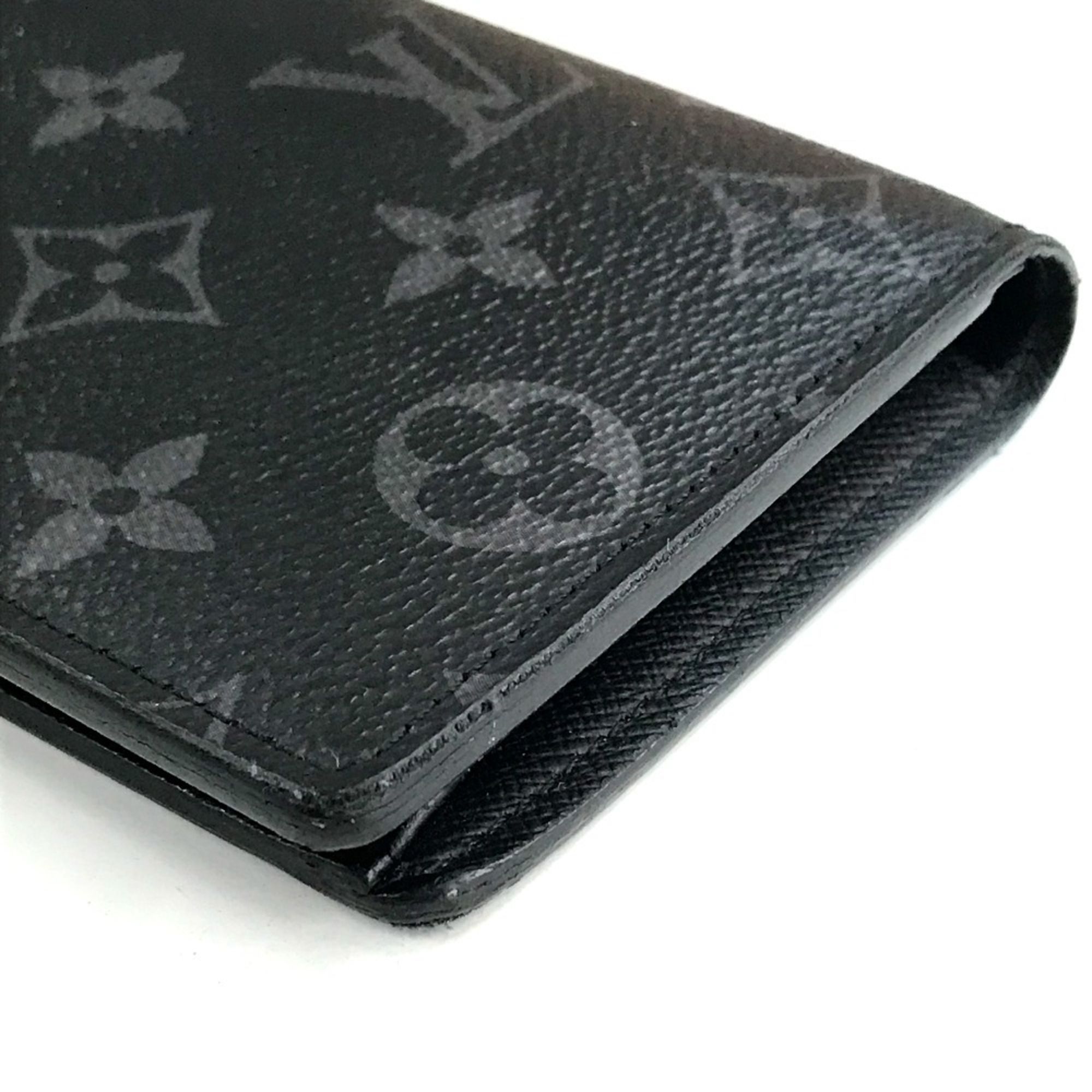 Monogram Eclipse Monogram Eclipse Long Wallet (Bi-Fold) (Pre-Owned) - Louis Vuitton - Modalova