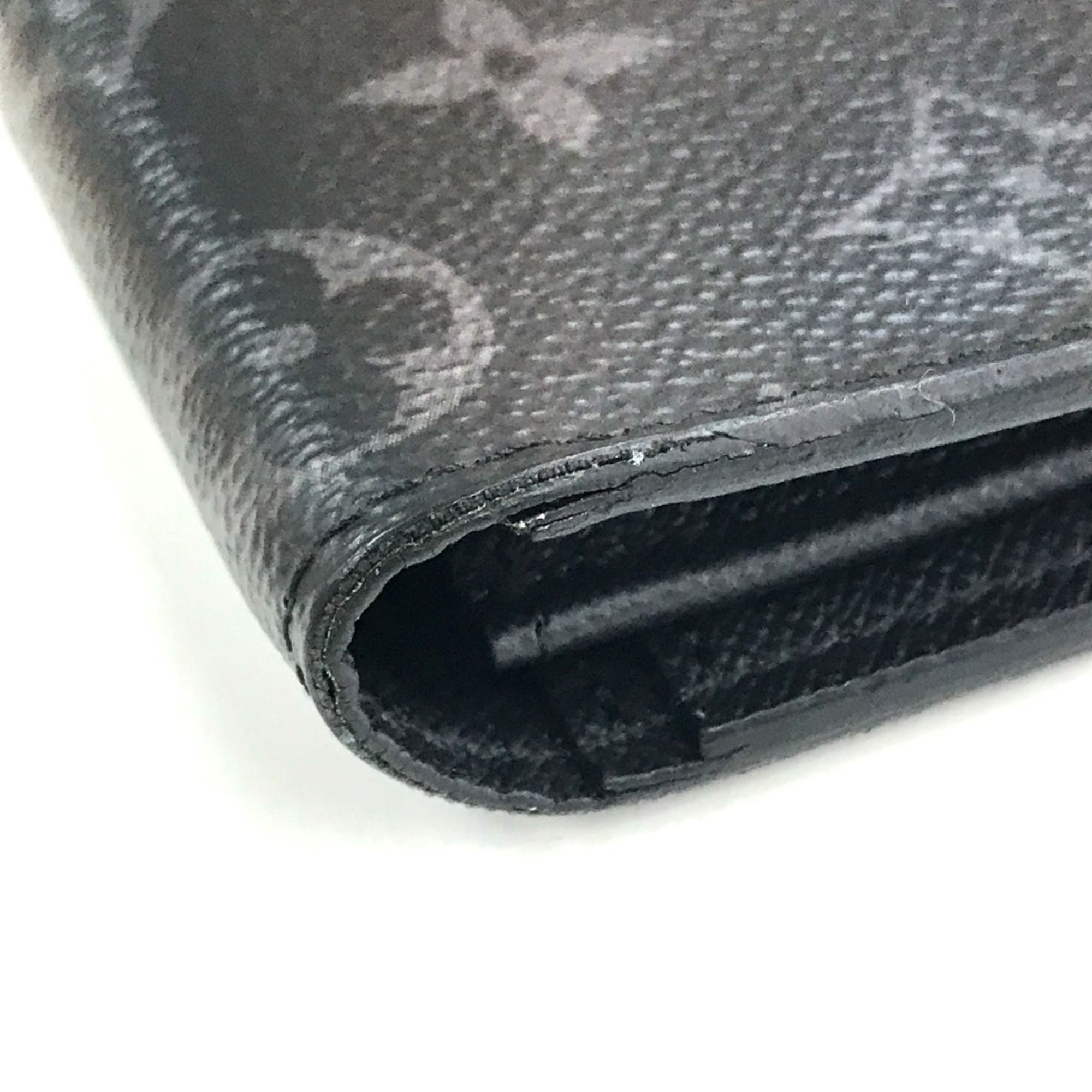 Monogram Eclipse Monogram Eclipse Long Wallet (Bi-Fold) (Pre-Owned) - Louis Vuitton - Modalova