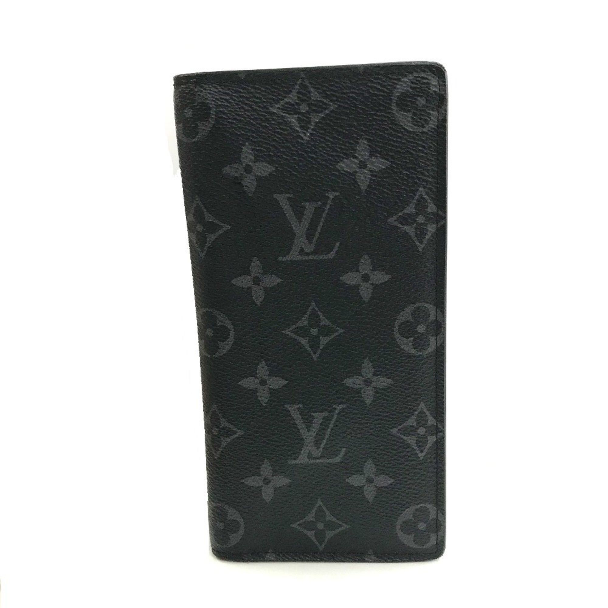 Monogram Eclipse Monogram Eclipse Long Wallet (Bi-Fold) (Pre-Owned) - Louis Vuitton - Modalova