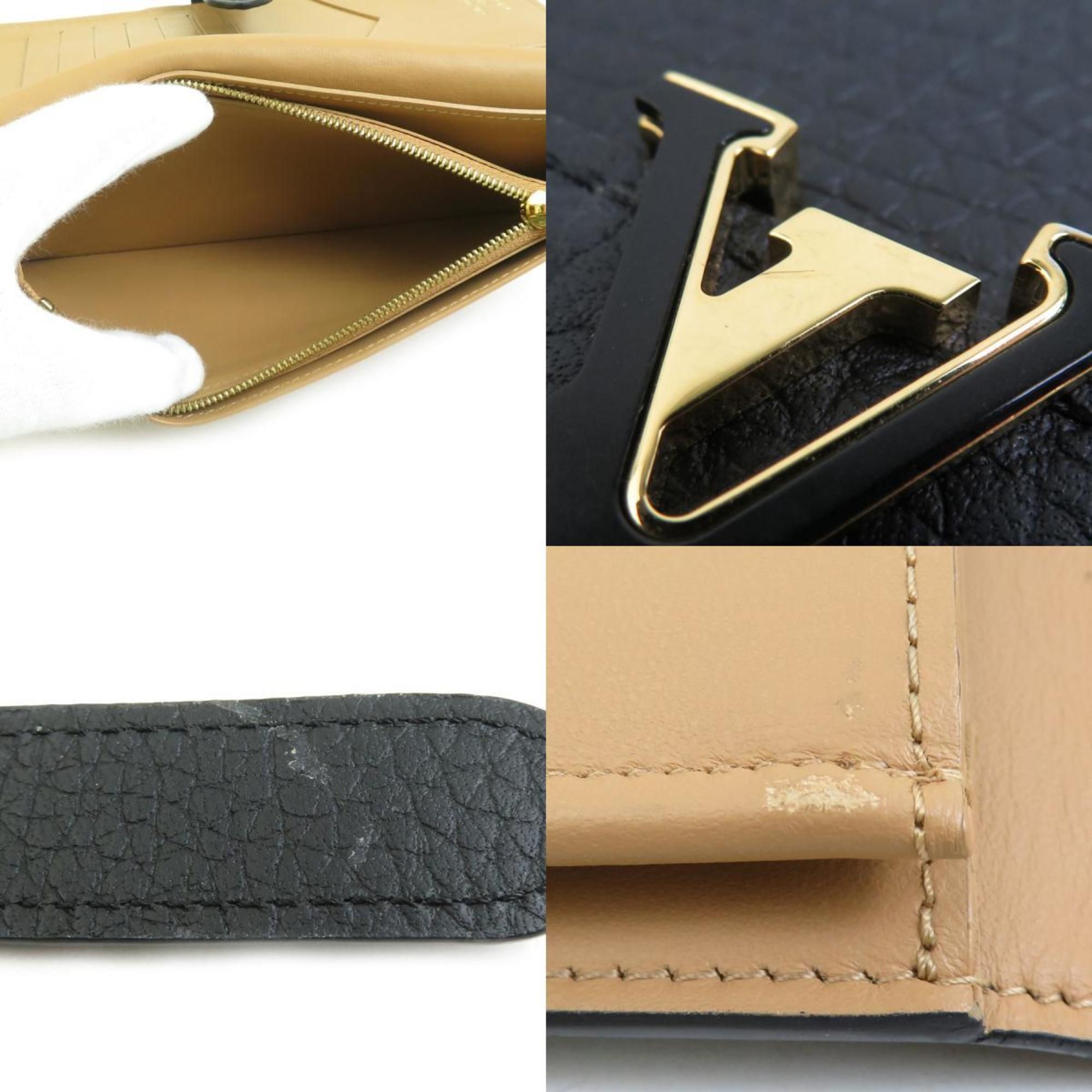 Leather Long Wallet (Bi-Fold) (Pre-Owned) - Louis Vuitton - Modalova