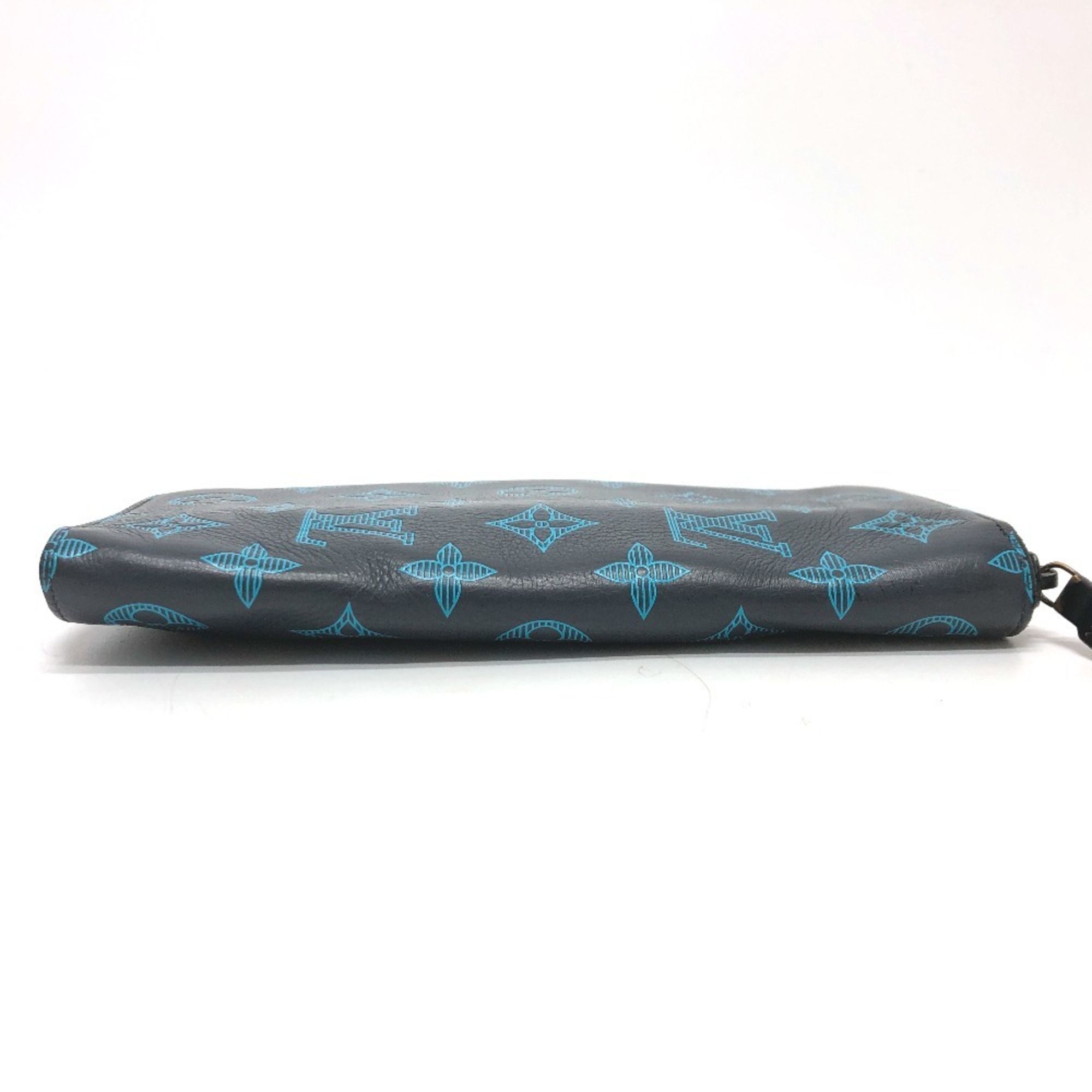 Monogram Shadow Monogram Shadow Long Wallet (Bi-Fold) (Pre-Owned) - Louis Vuitton - Modalova