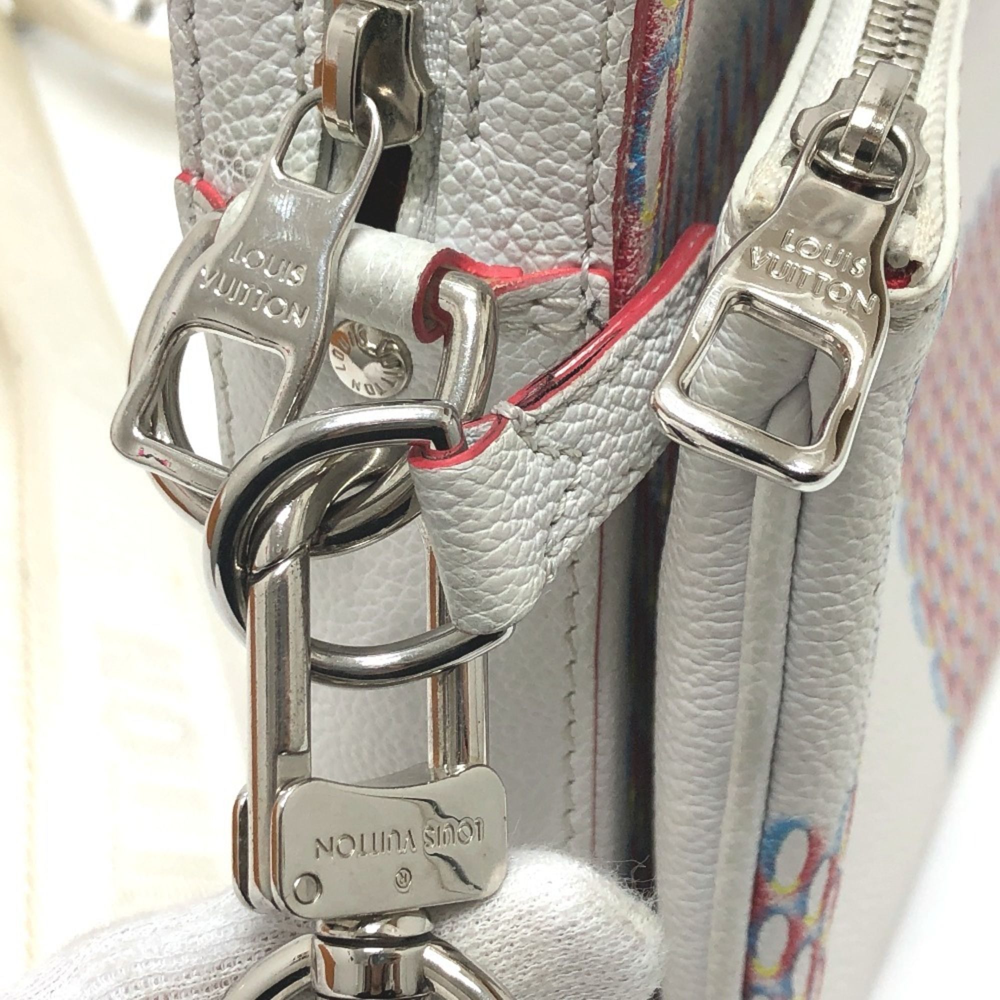 Damier Canvas Pouch Shoulder Bag (Pre-Owned) - Louis Vuitton - Modalova