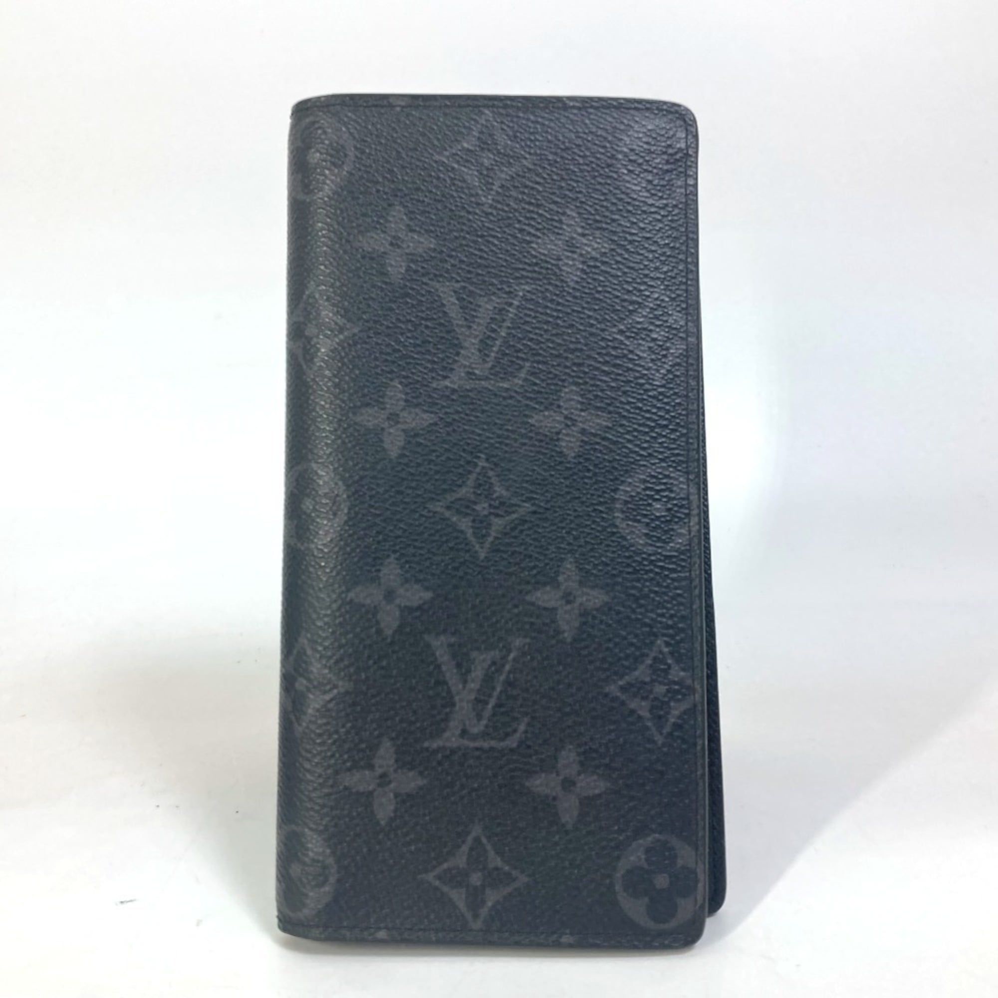 Monogram Eclipse Monogram Eclipse Long Wallet (Bi-Fold) (Pre-Owned) - Louis Vuitton - Modalova