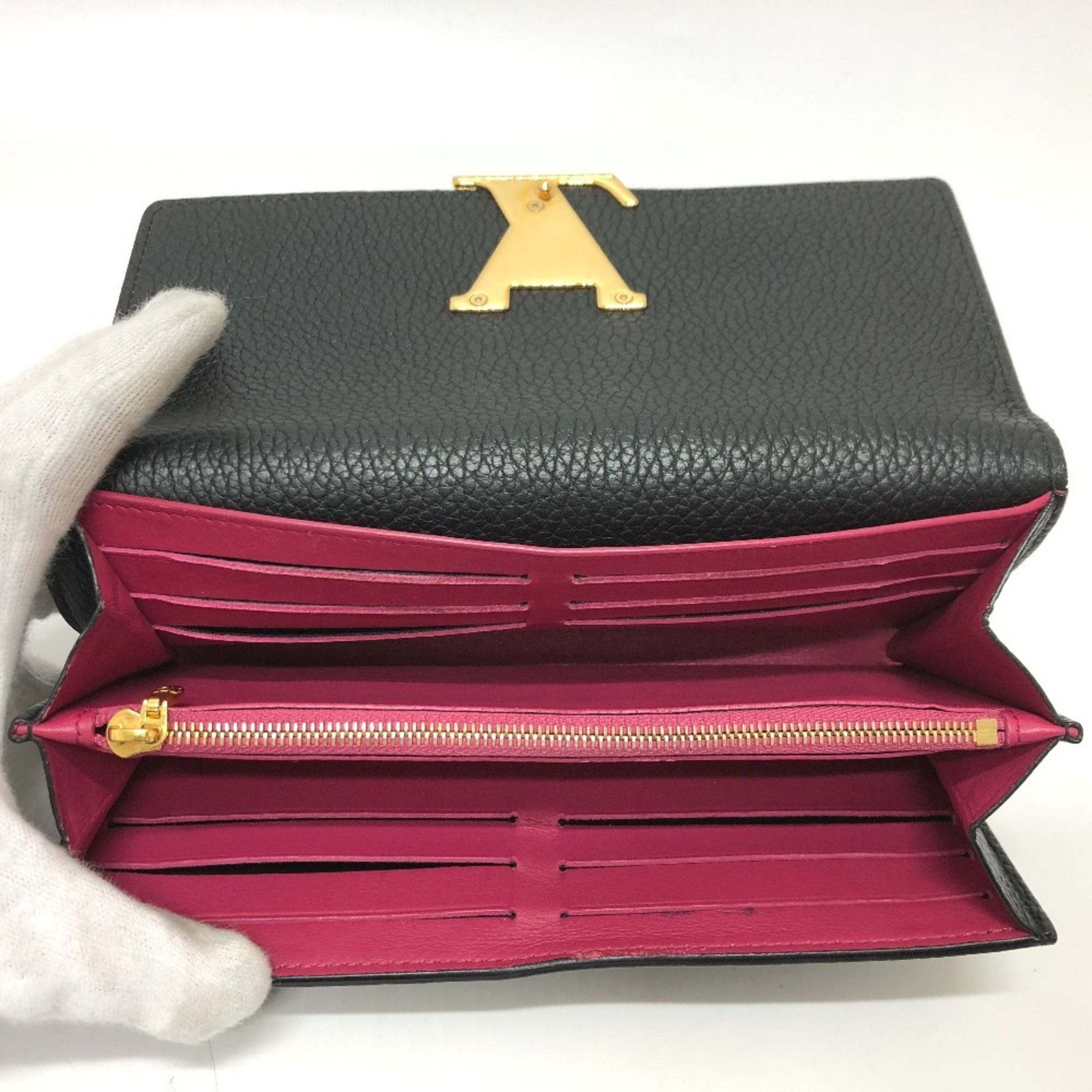 Leather Long Wallet (Bi-Fold) (Pre-Owned) - Louis Vuitton - Modalova