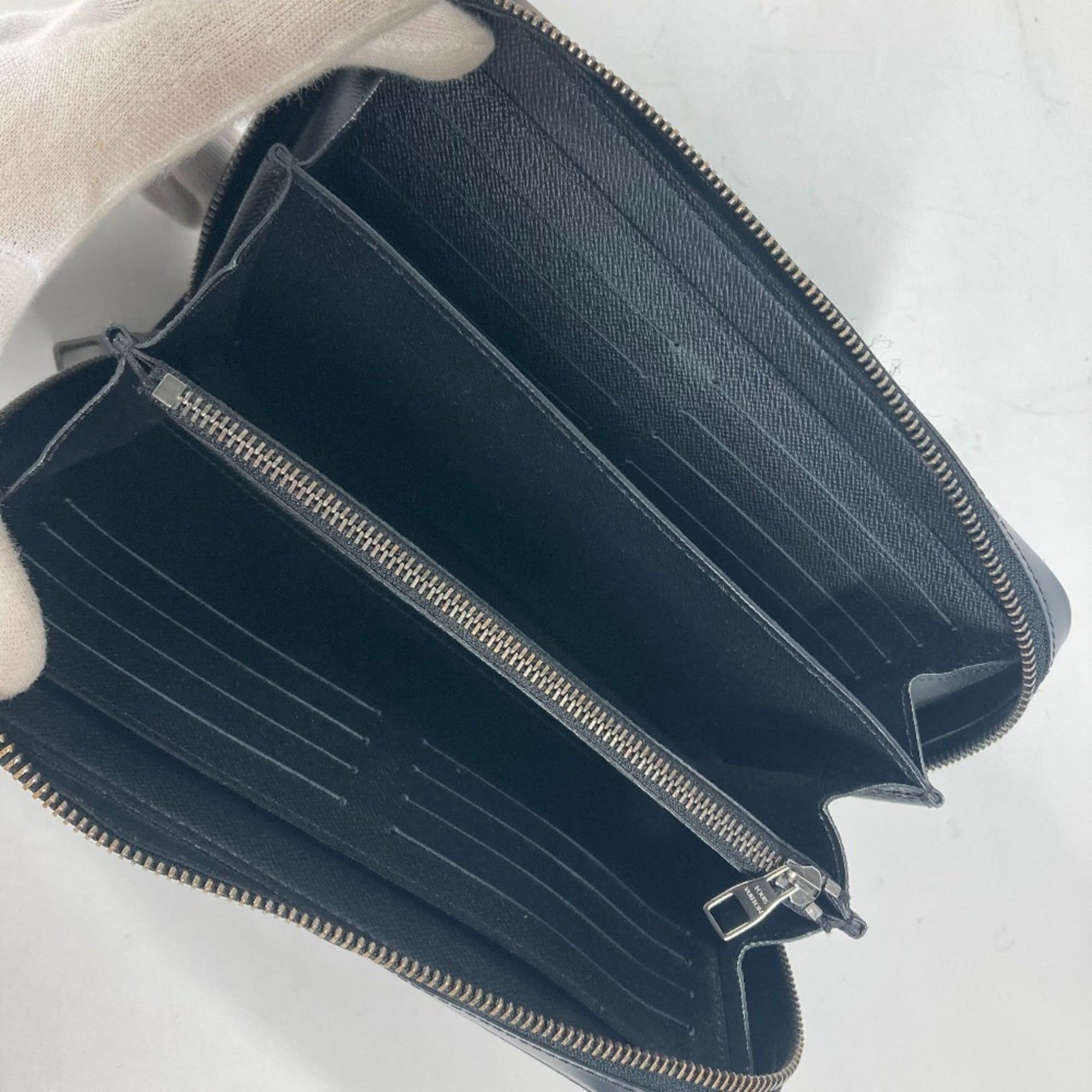 Monogram Eclipse Monogram Eclipse Long Wallet (Bi-Fold) (Pre-Owned) - Louis Vuitton - Modalova