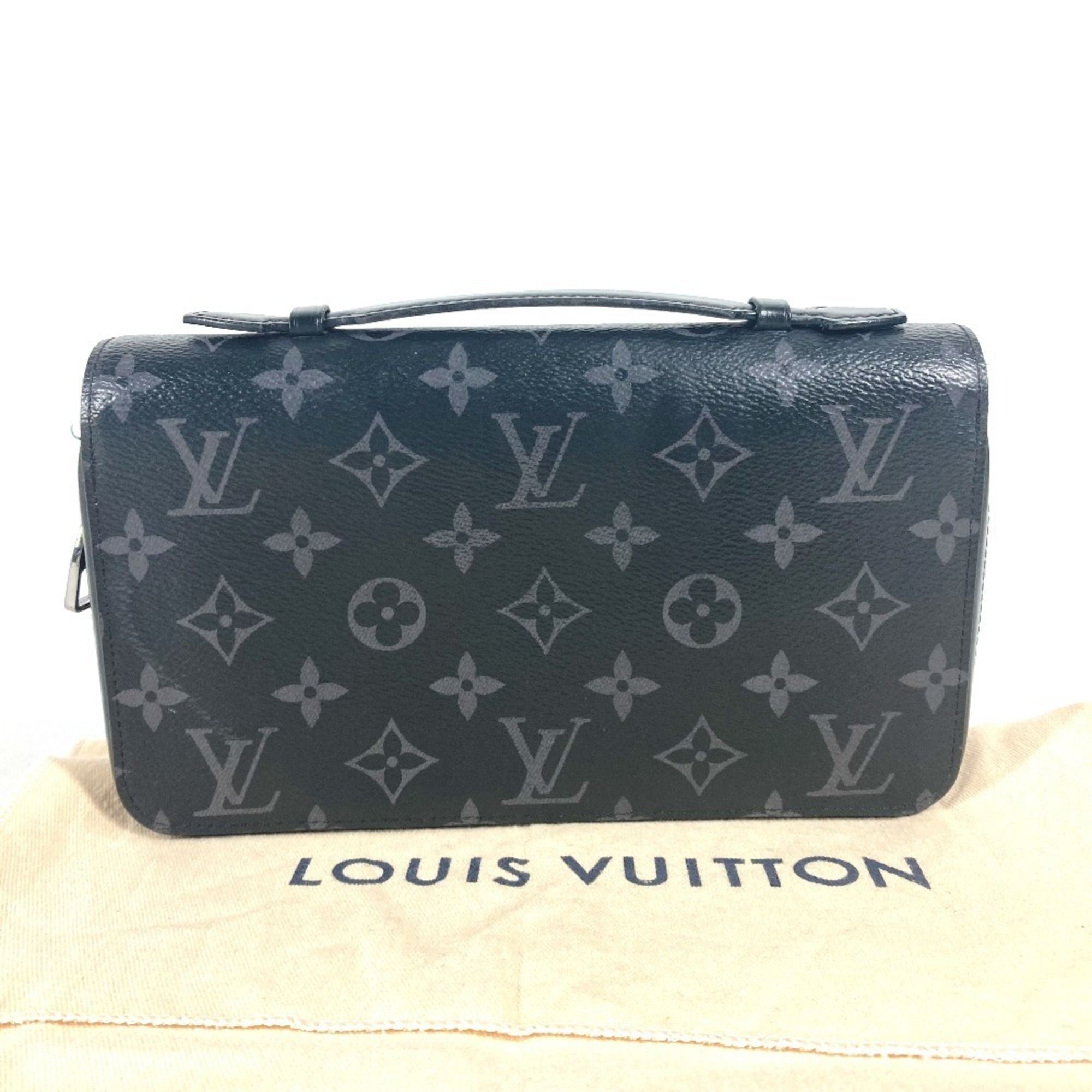 Monogram Eclipse Monogram Eclipse Long Wallet (Bi-Fold) (Pre-Owned) - Louis Vuitton - Modalova