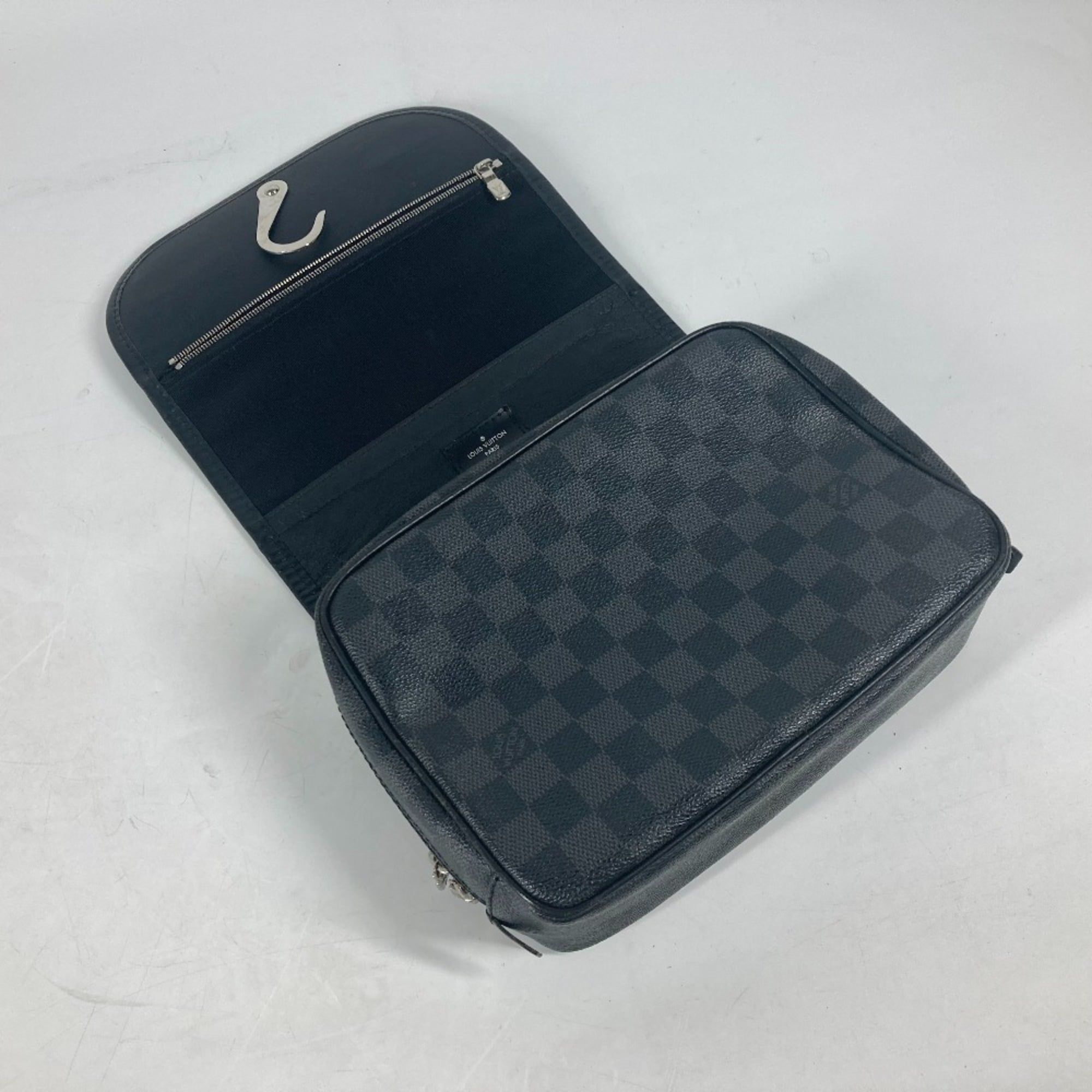 Damier Graphite Damier Graphite Pouch (Pre-Owned) - Louis Vuitton - Modalova
