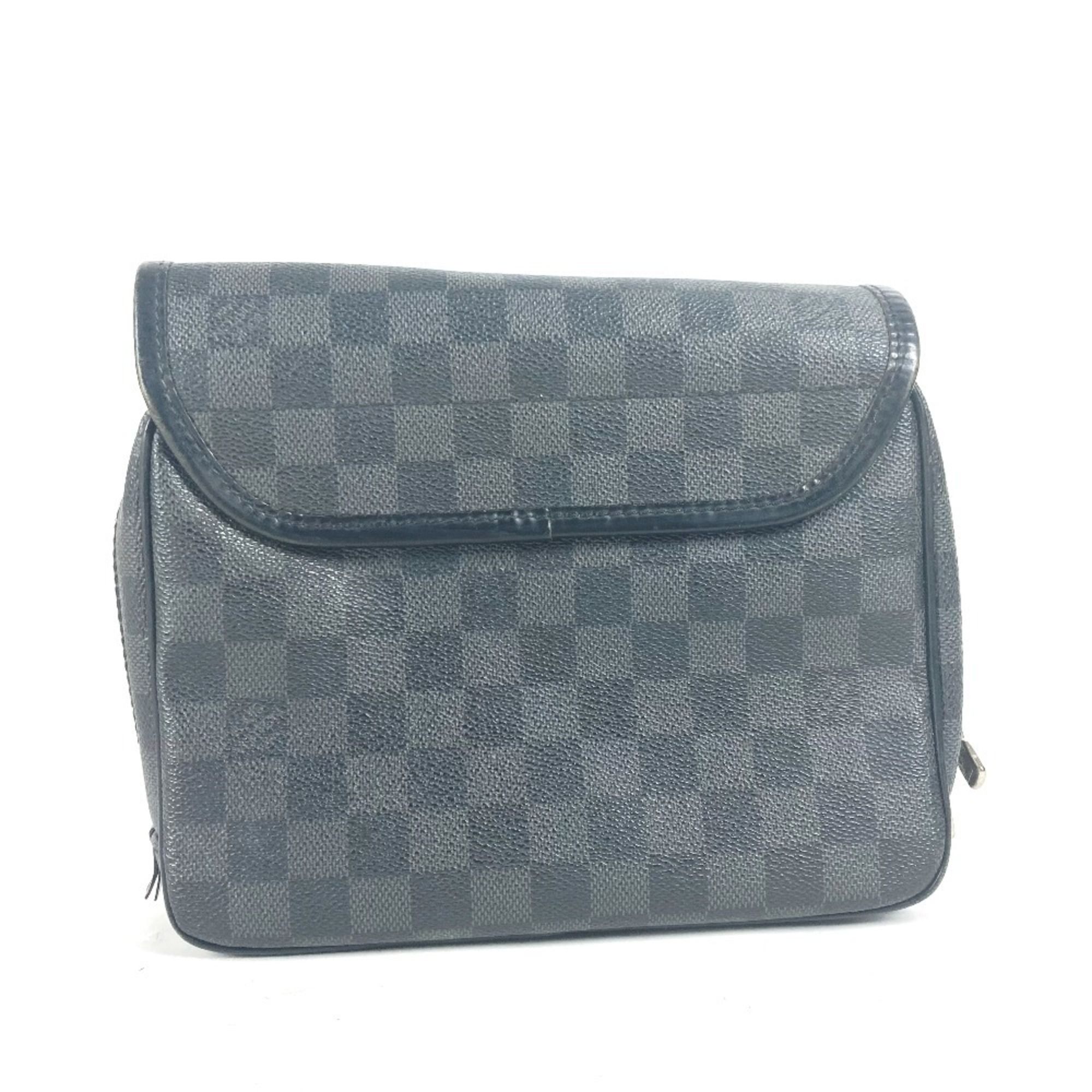 Damier Graphite Damier Graphite Pouch (Pre-Owned) - Louis Vuitton - Modalova