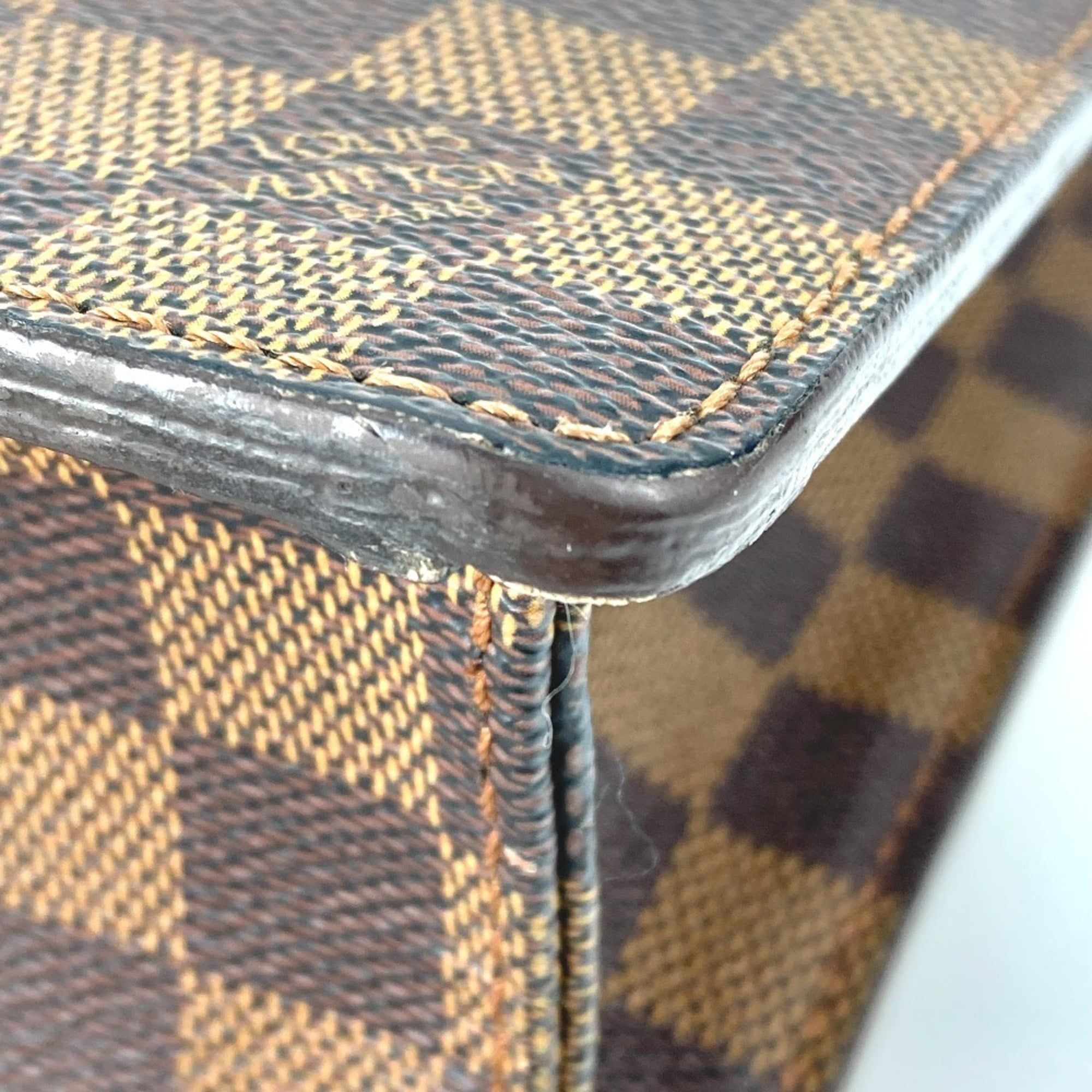 Damier Damier Canvas Briefcase (Pre-Owned) - Louis Vuitton - Modalova