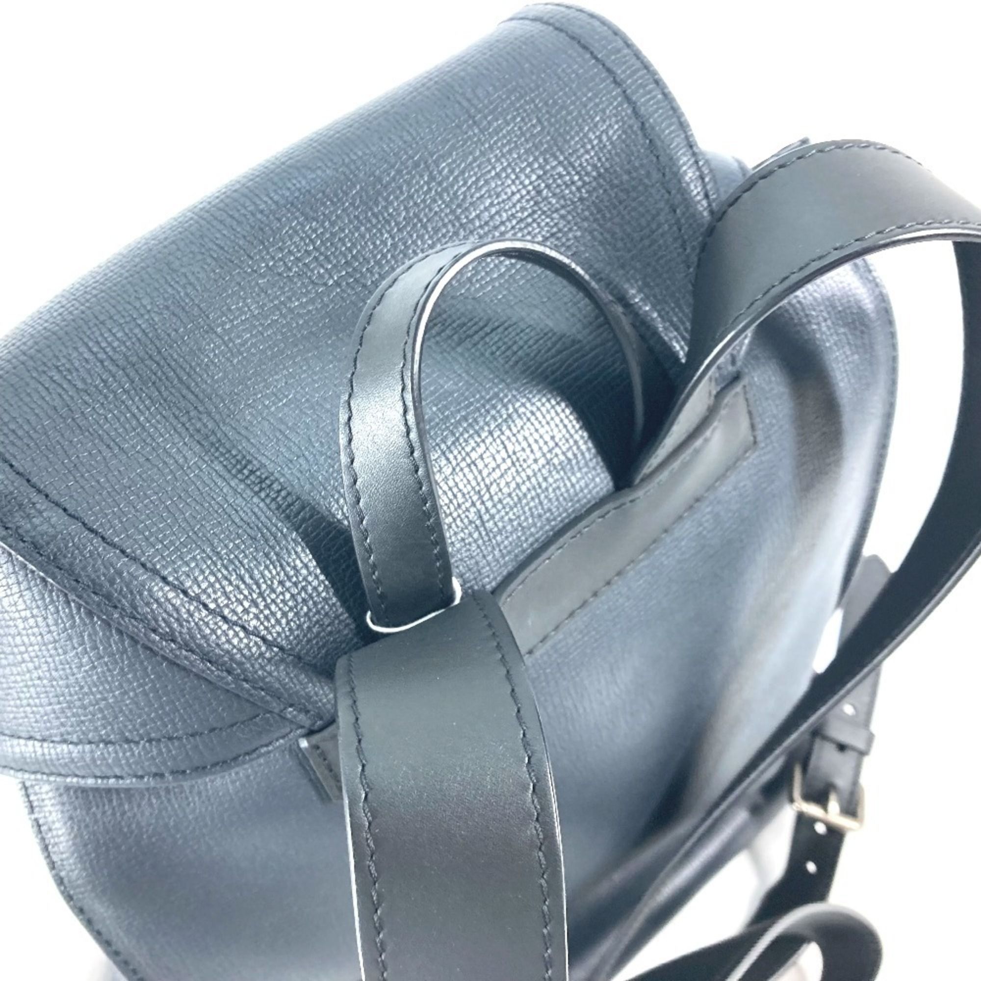 Blue Utah Leather Backpack (Pre-Owned) - Louis Vuitton - Modalova