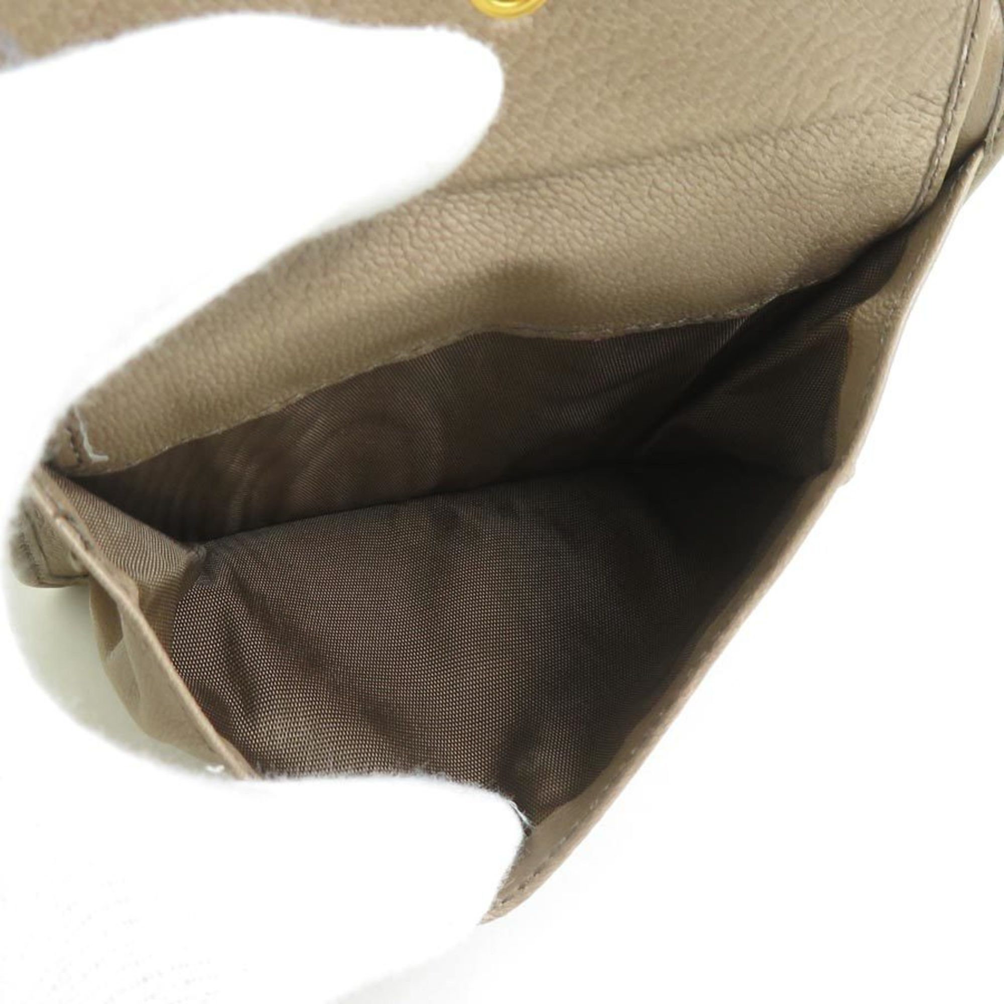 Leather Wallet (Tri-Fold) (Pre-Owned) - Prada - Modalova