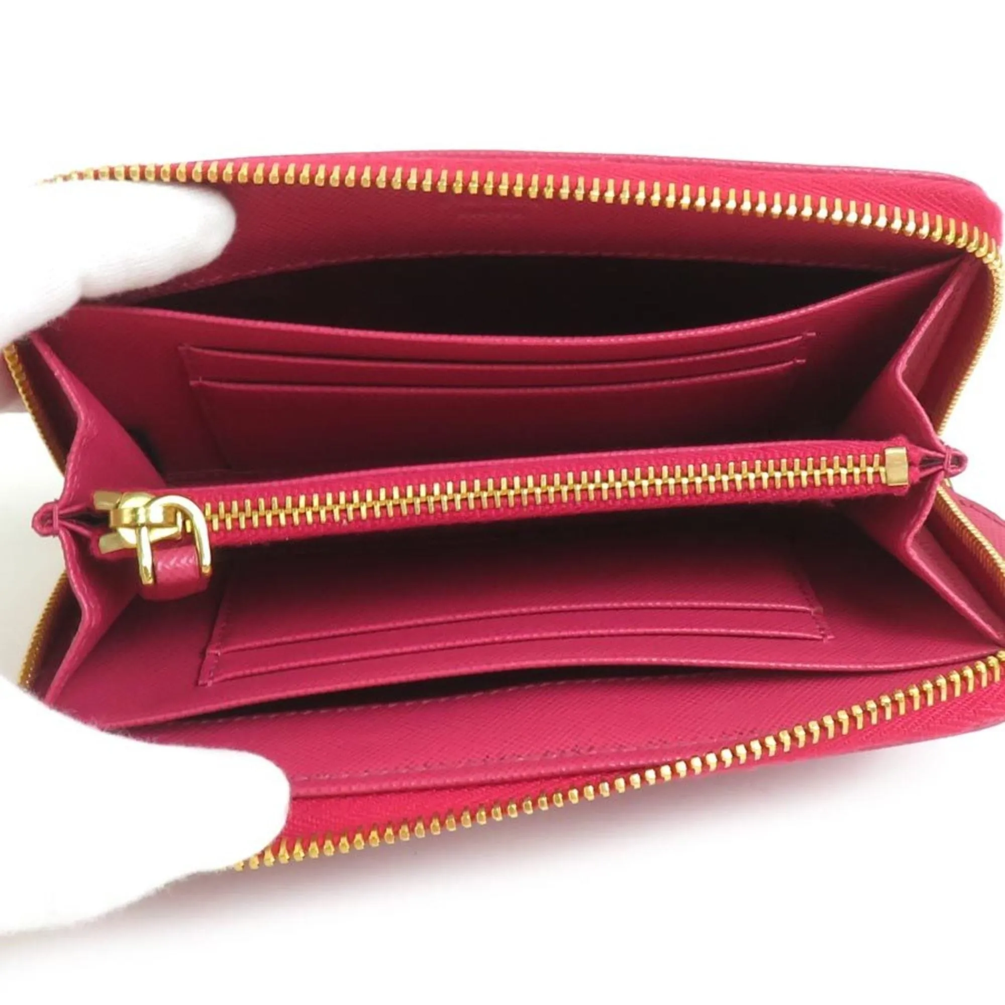Leather Coin Purse/Coin Case (Pre-Owned) - Prada - Modalova
