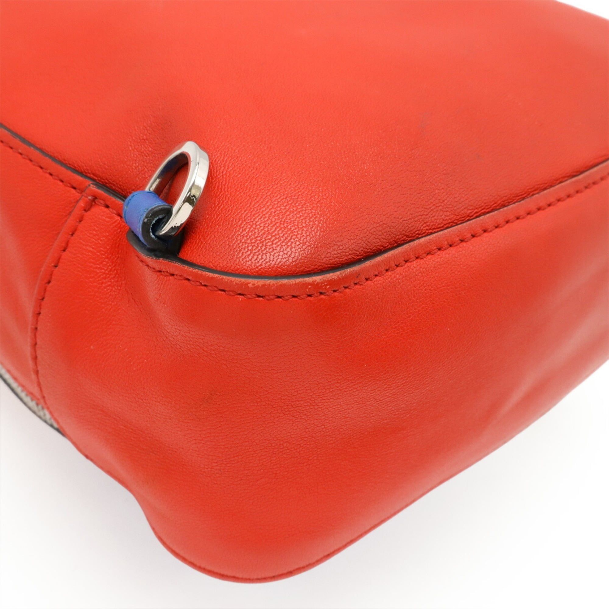 Leather Backpack (Pre-Owned) - Versace - Modalova